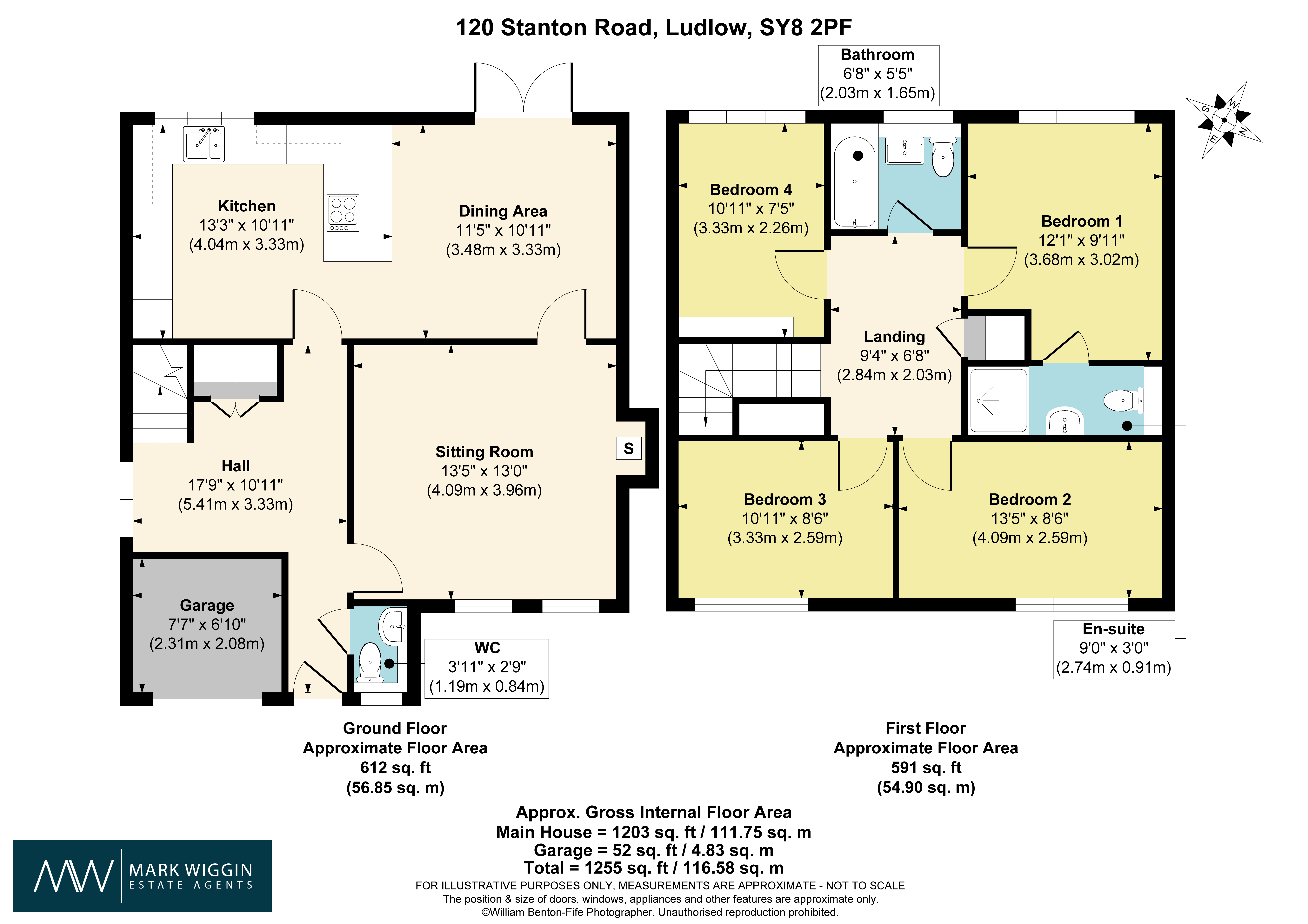 Stanton Road, Shropshire floorplan