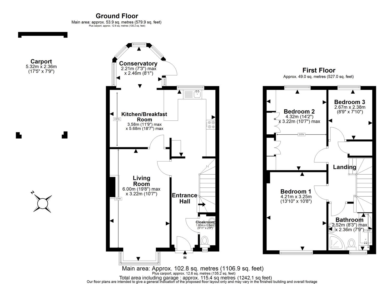 31, The Magpies, Epping floorplan