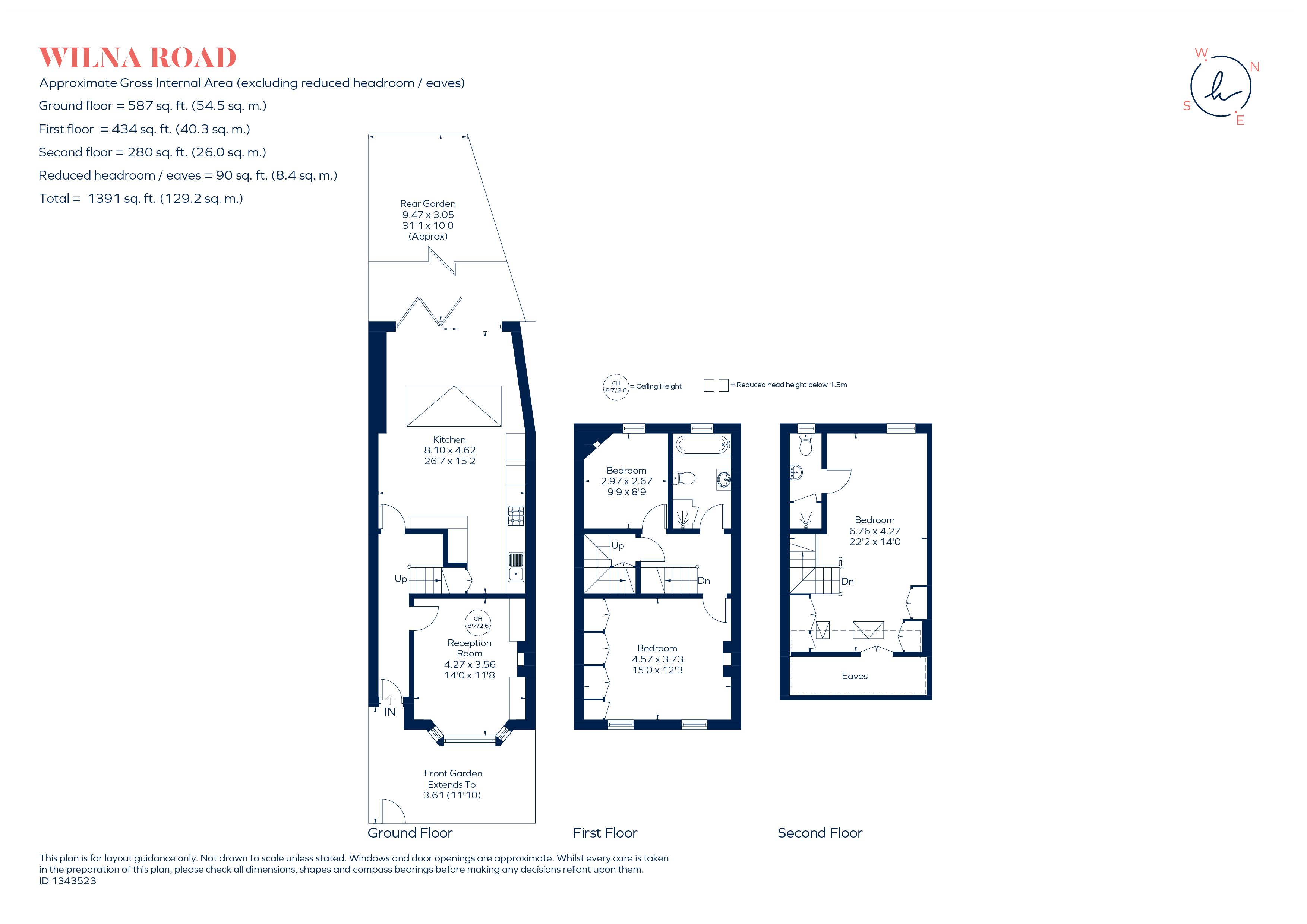 Wilna Road, London floorplan