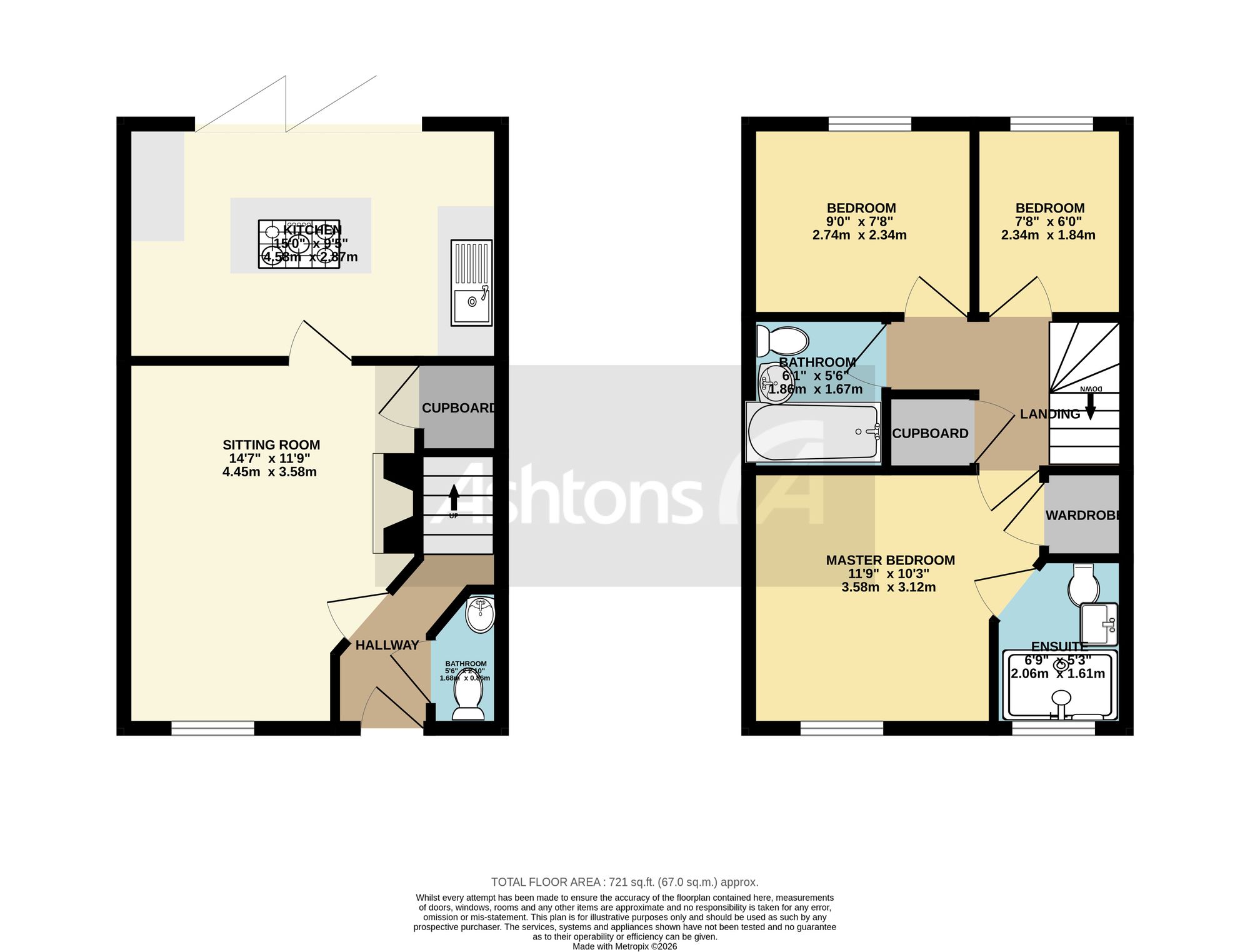 31 Kerridge Drive, Warrington floorplan