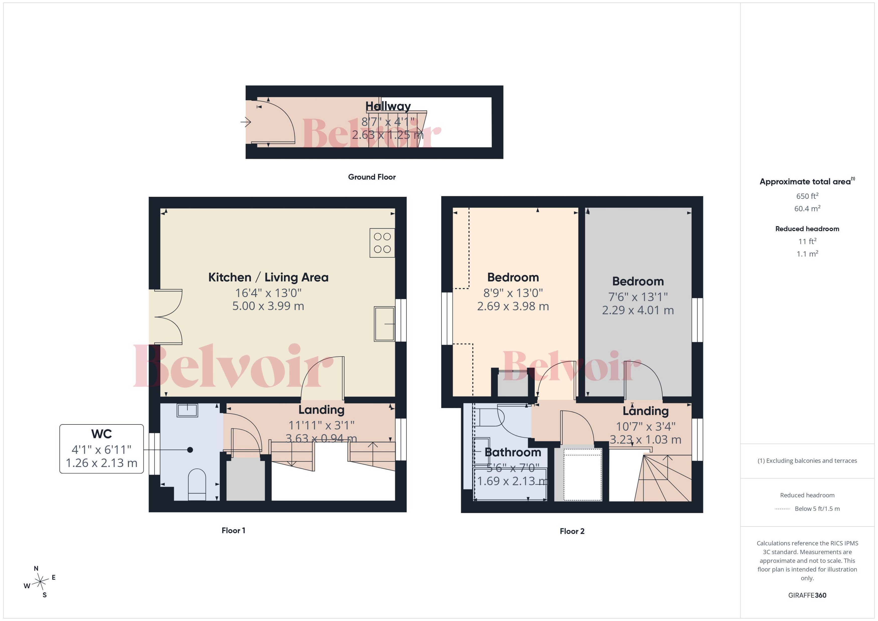 29, Warner Close, Basingstoke floorplan