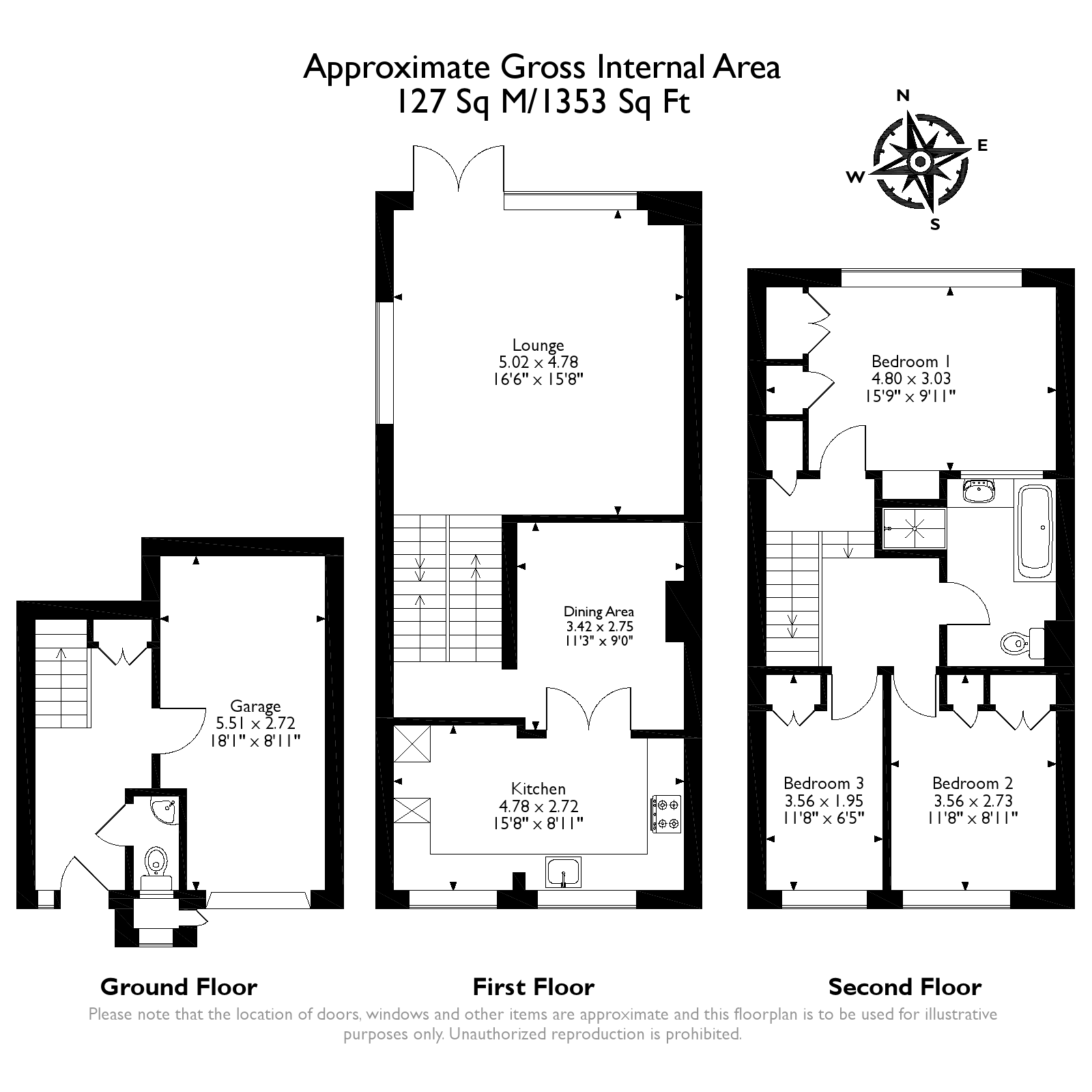7, Belmont, Weybridge floorplan