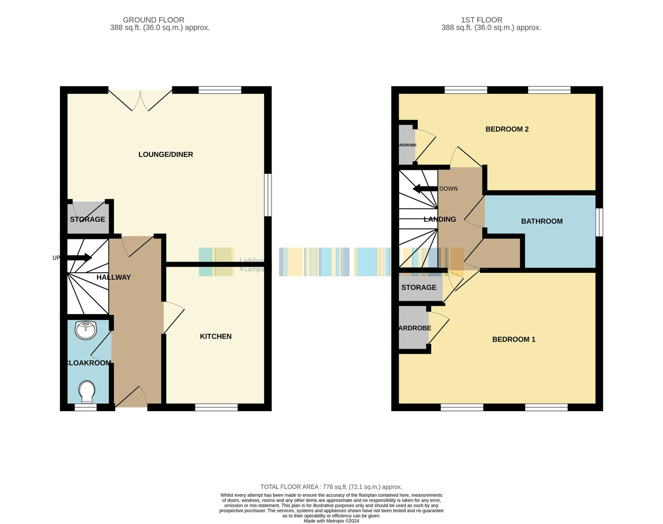 7b, Tregarth, St Austell floorplan