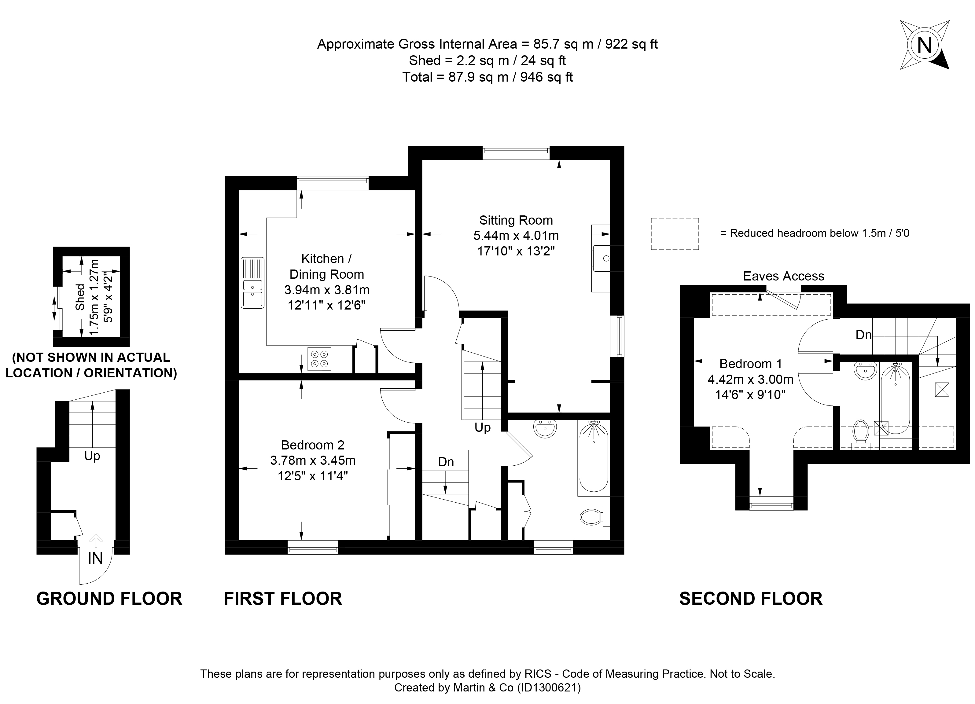 24a, North Walls, Winchester floorplan