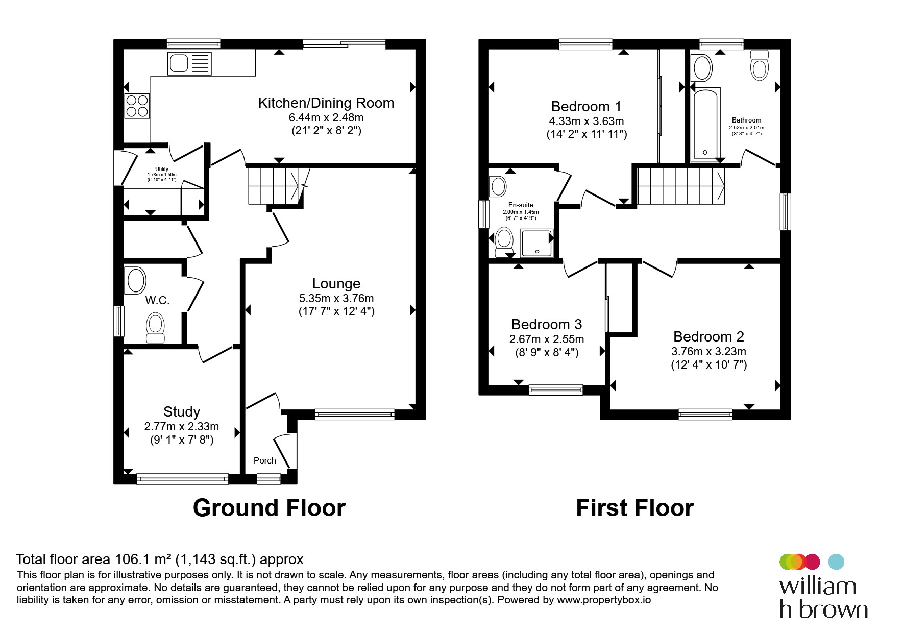 11, Burgon Crescent, Scunthorpe floorplan