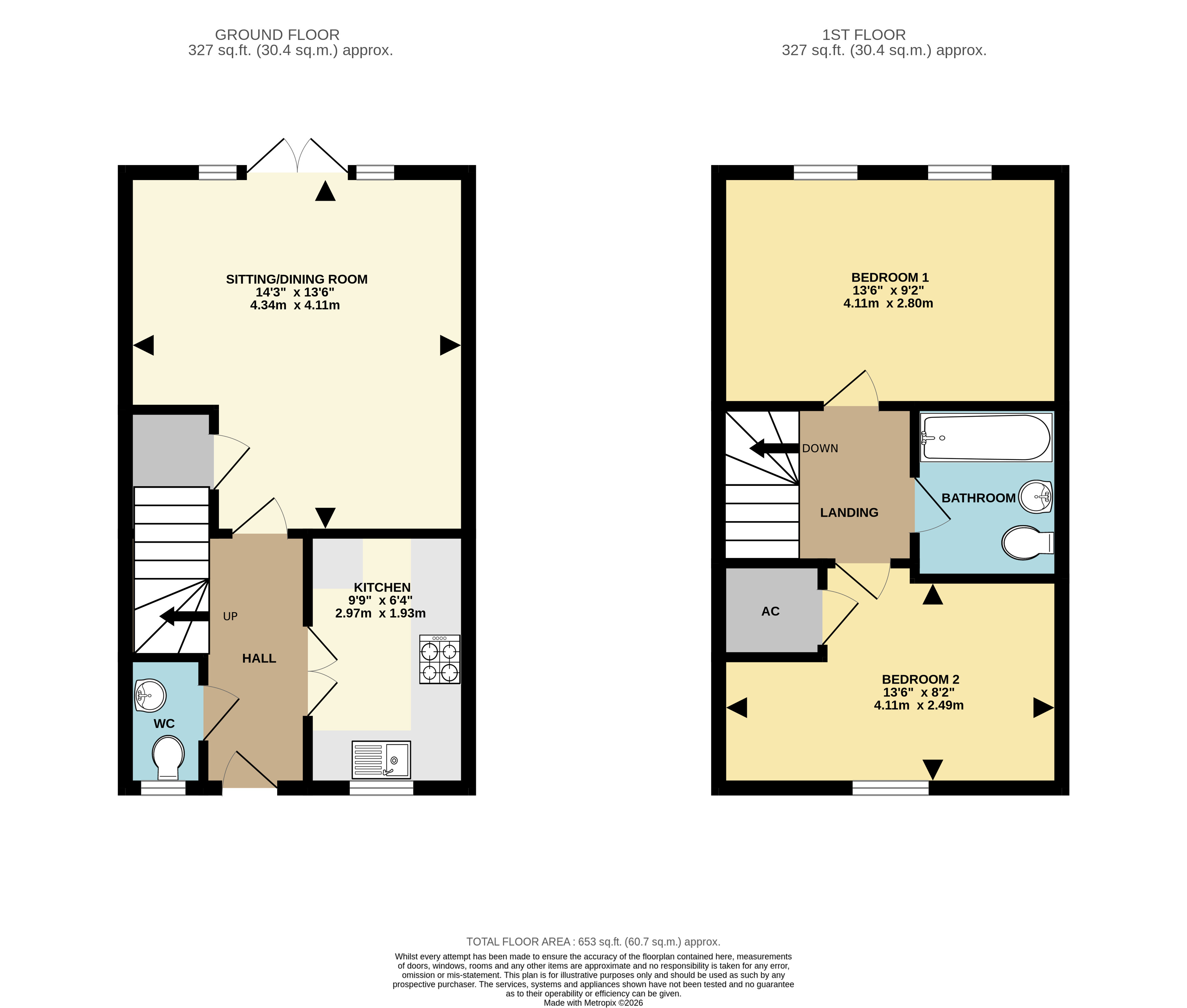 9, Sinclair Drive, Basingstoke floorplan