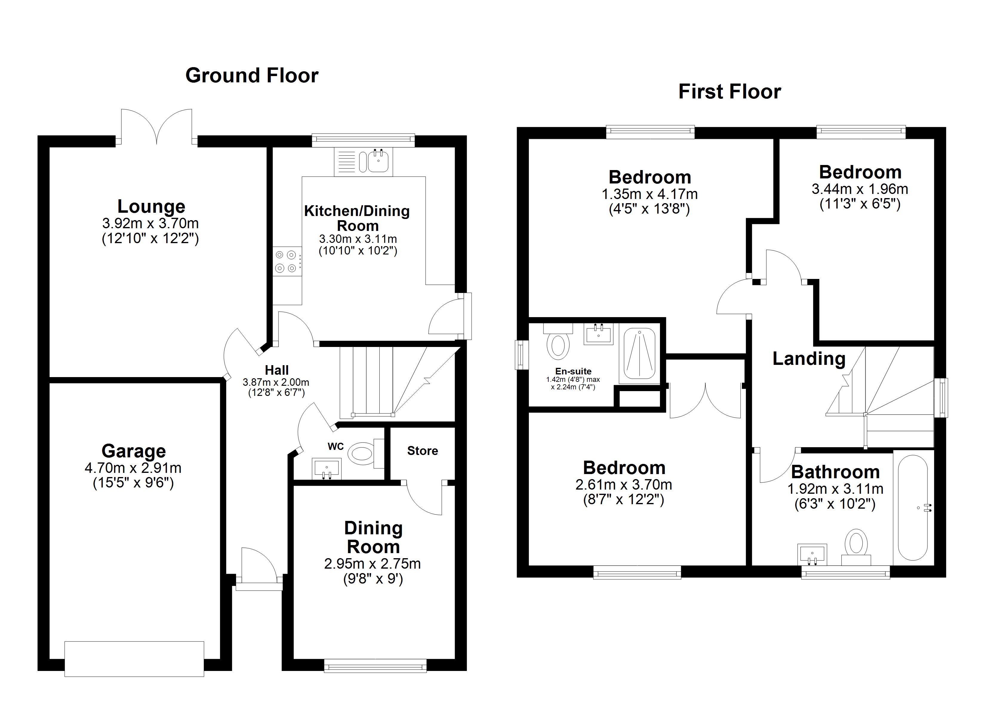 3 Bedrooms Detached house for sale in The Fouracres, Wakefield WF1