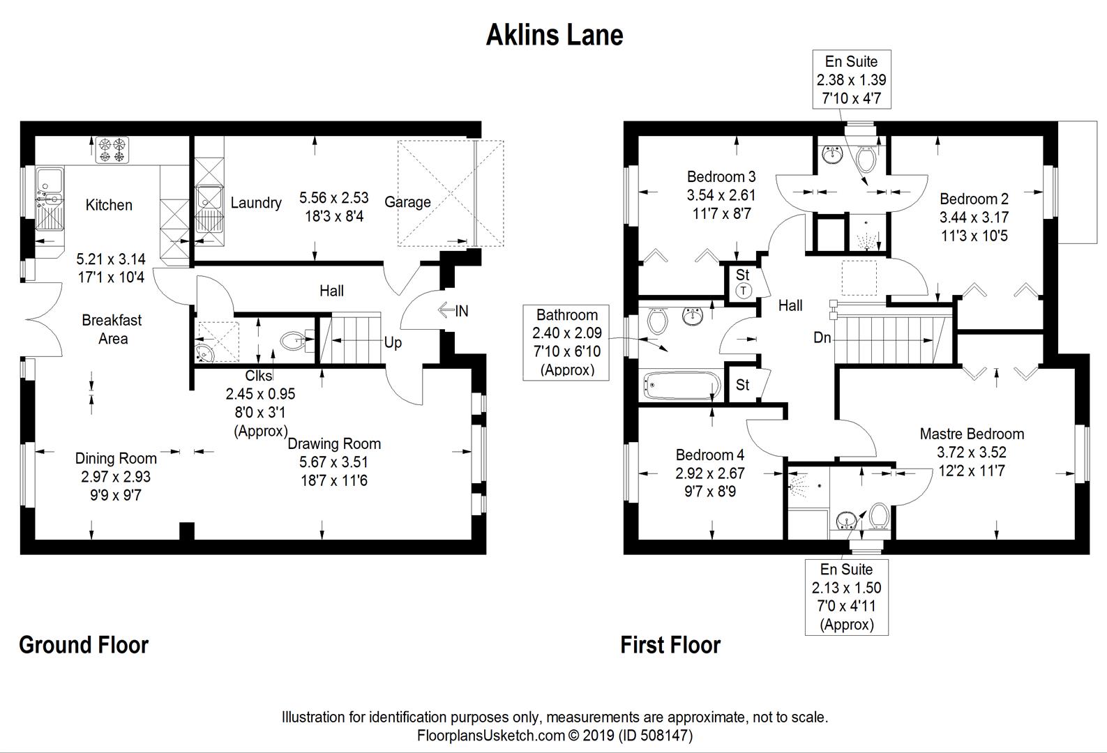 4 Bedrooms  for sale in Aklins Lane, Netherburn, Larkhall ML9