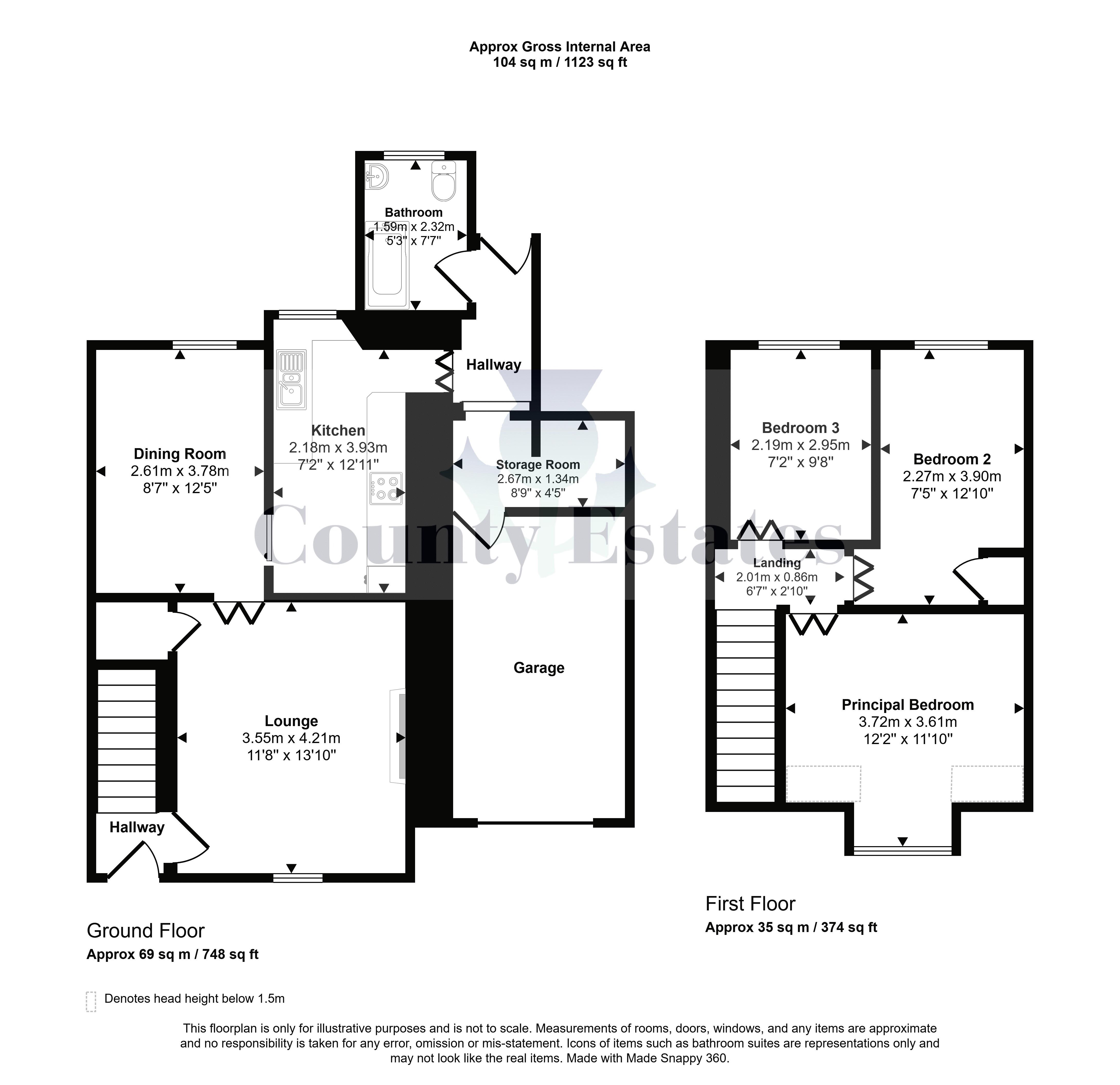 22, Union Street, Tillicoultry floorplan
