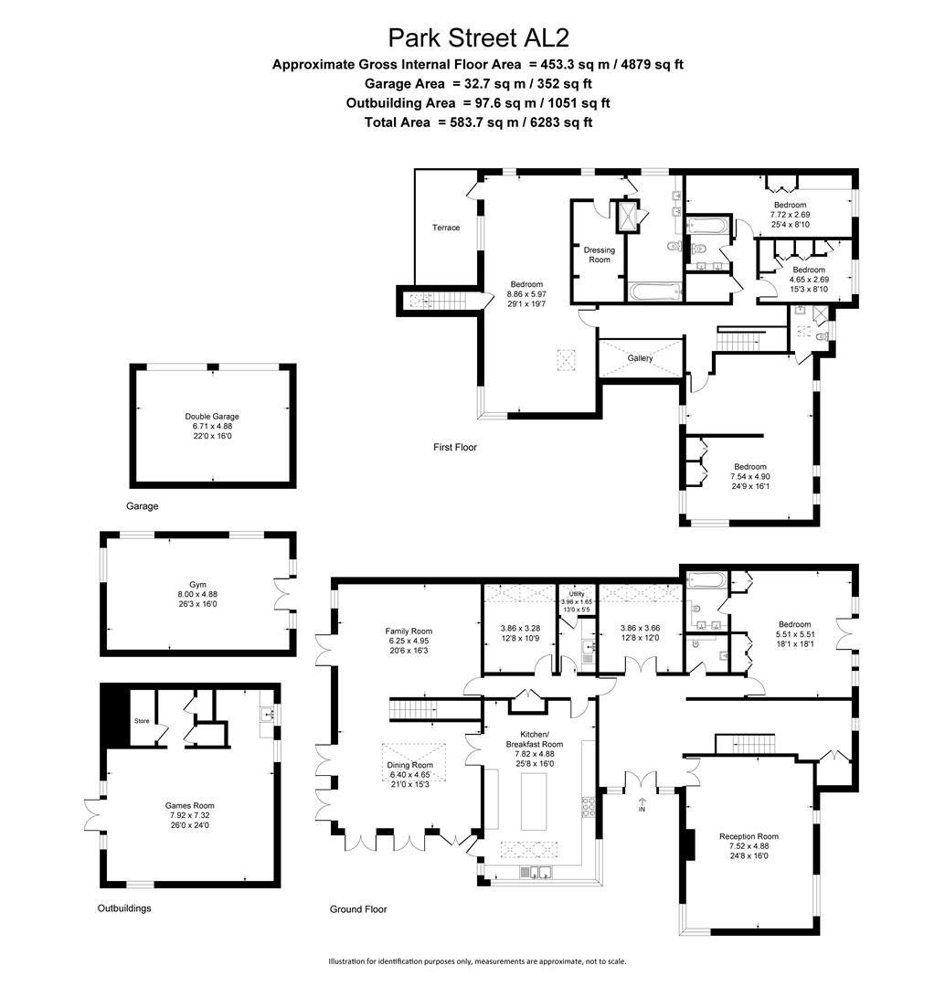 Park Street Lane, Park Street, St. Albans AL2, 5 bedroom detached house