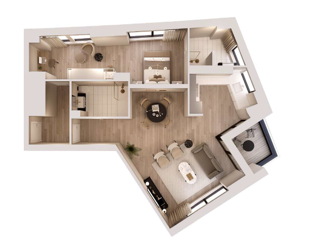 Water Lane, London floorplan