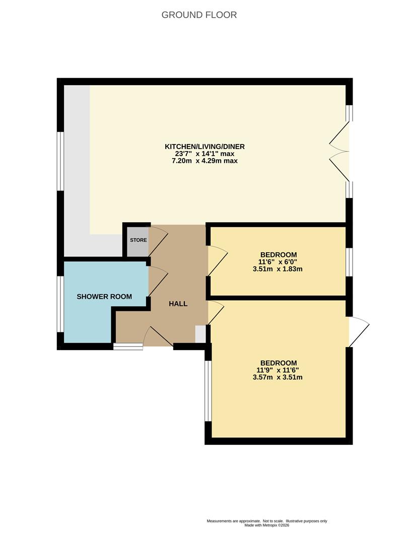 21, Lime Walk, WILMSLOW floorplan