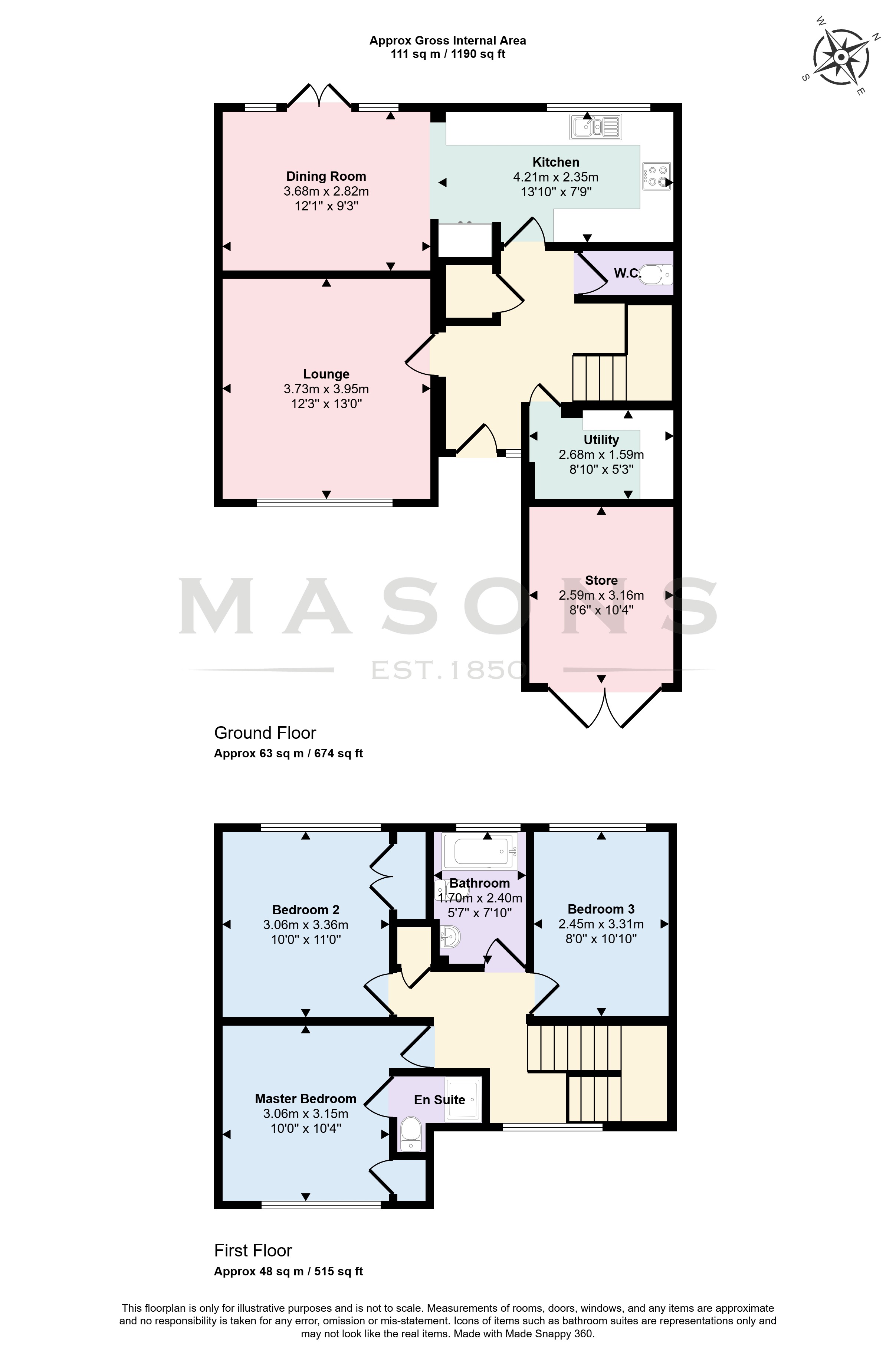 9, Hawker Drive, Louth floorplan