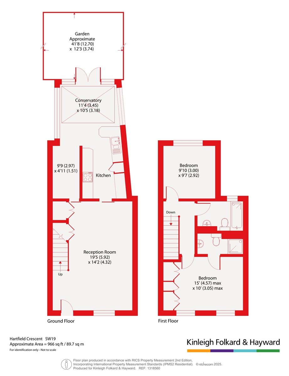 Hartfield Crescent, Wimbledon, London, SW19 floorplan