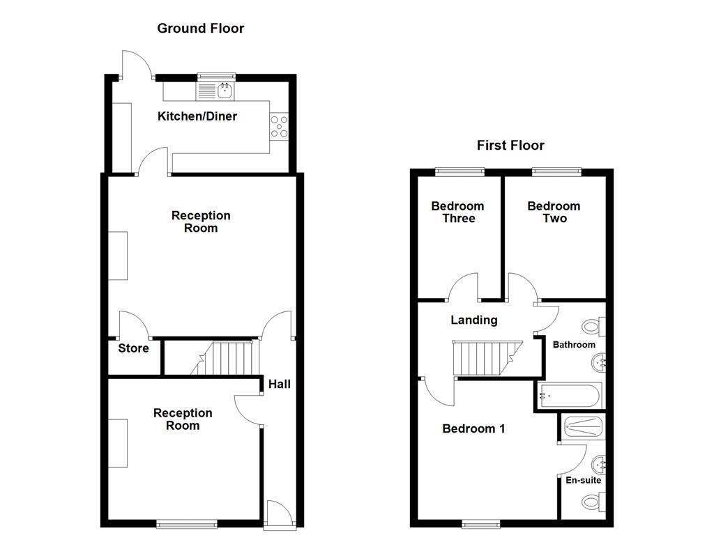 25, Orange Street, Accrington floorplan