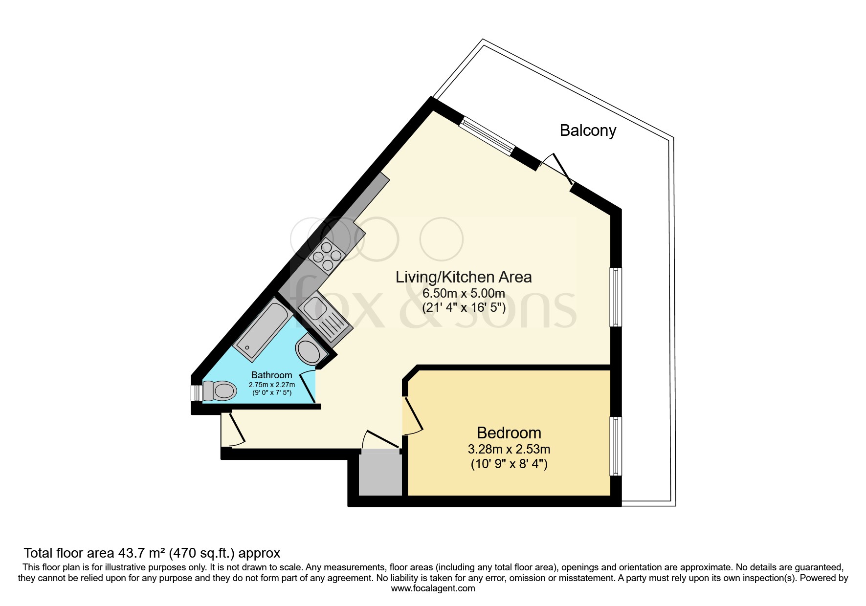 7B Strand Parade, The Boulevard, WORTHING floorplan
