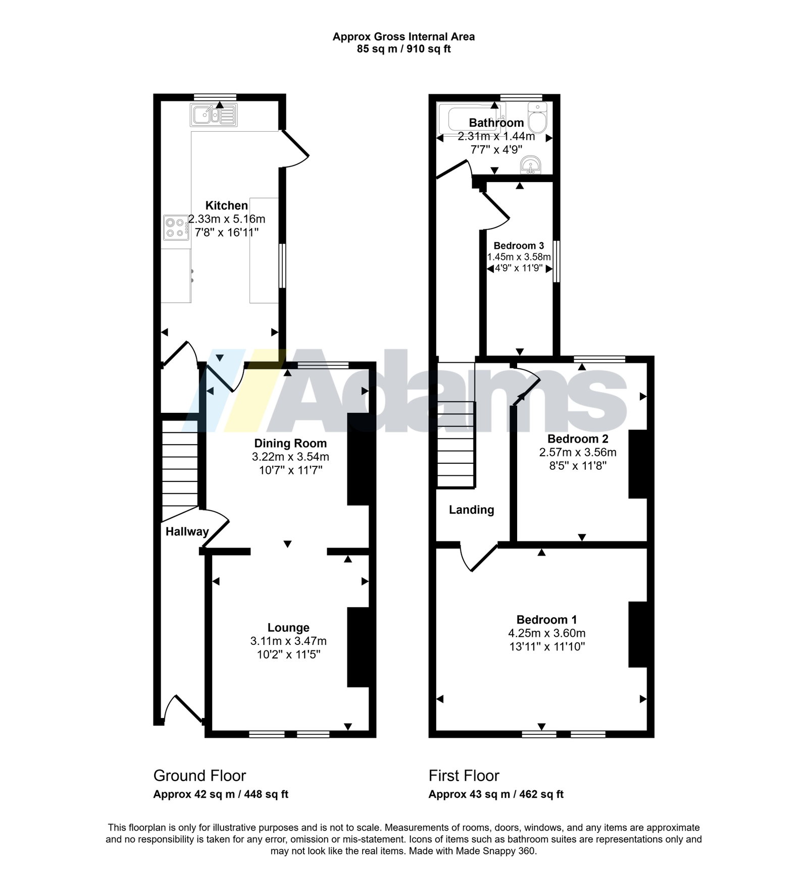 19, Lord Street, Runcorn floorplan