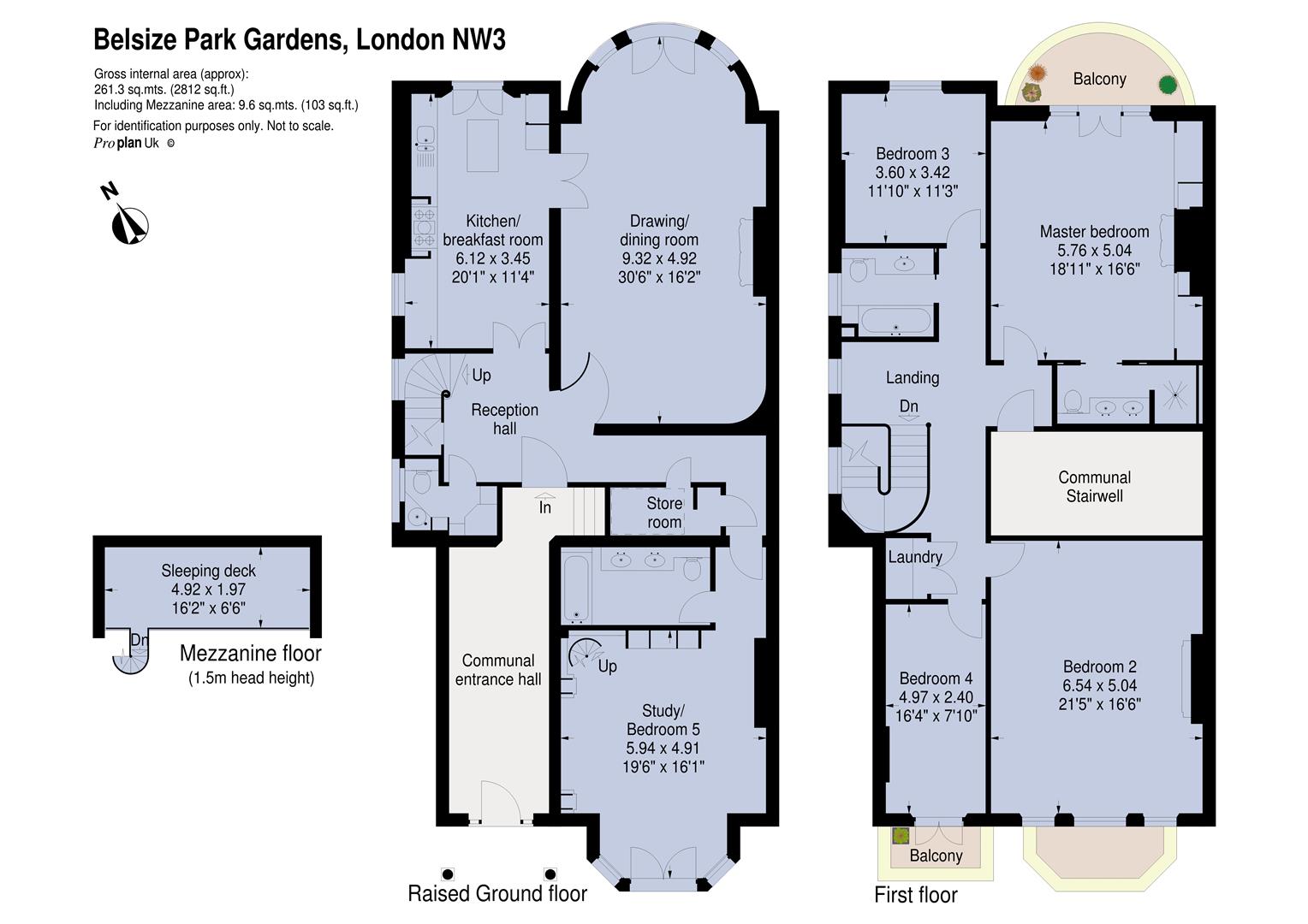 10B, Belsize Park Gardens, Belsize Park floorplan