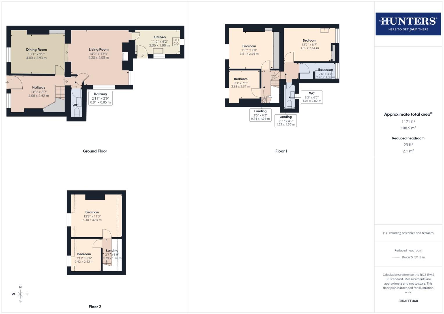 2, Tollergate, Scarborough floorplan