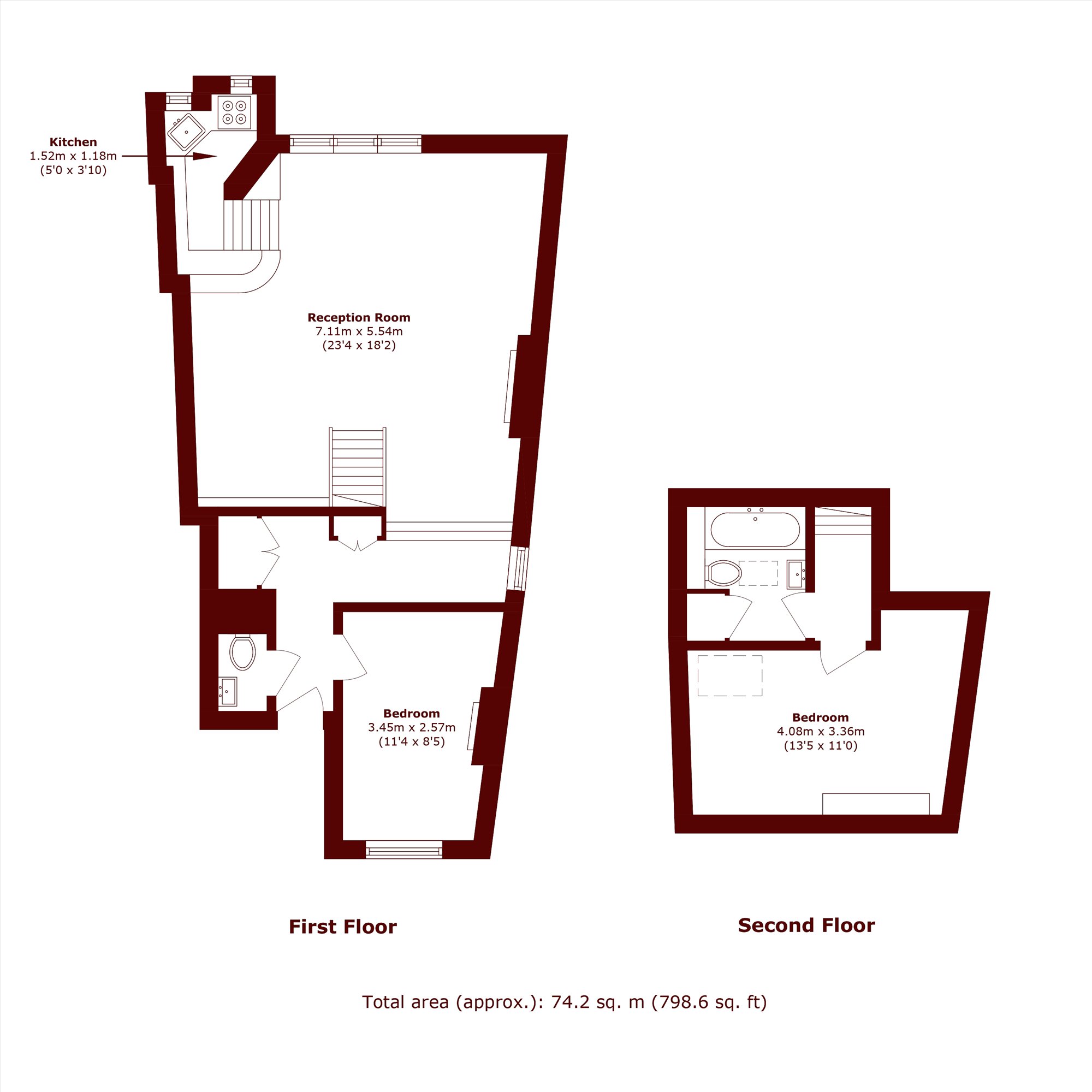 Bedford Gardens, London floorplan