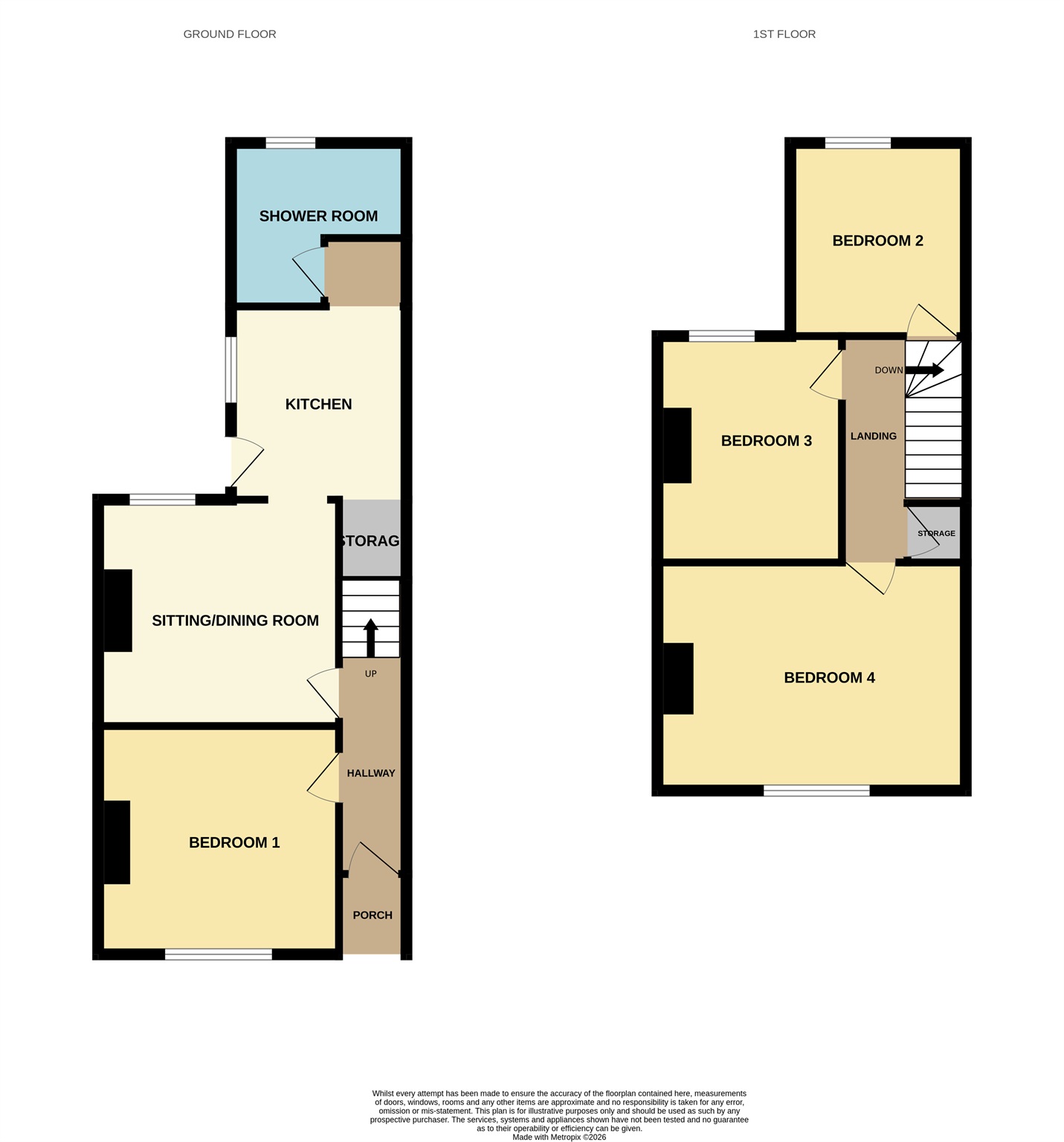 186, Havelock Street, Kettering floorplan