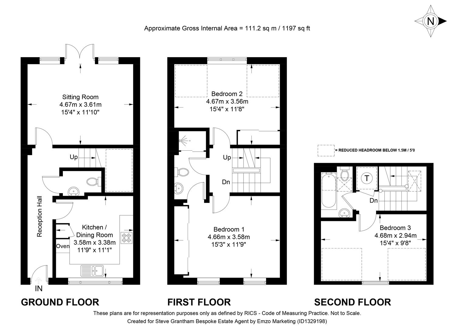 6 the Retreat, Stein Road, Emsworth floorplan