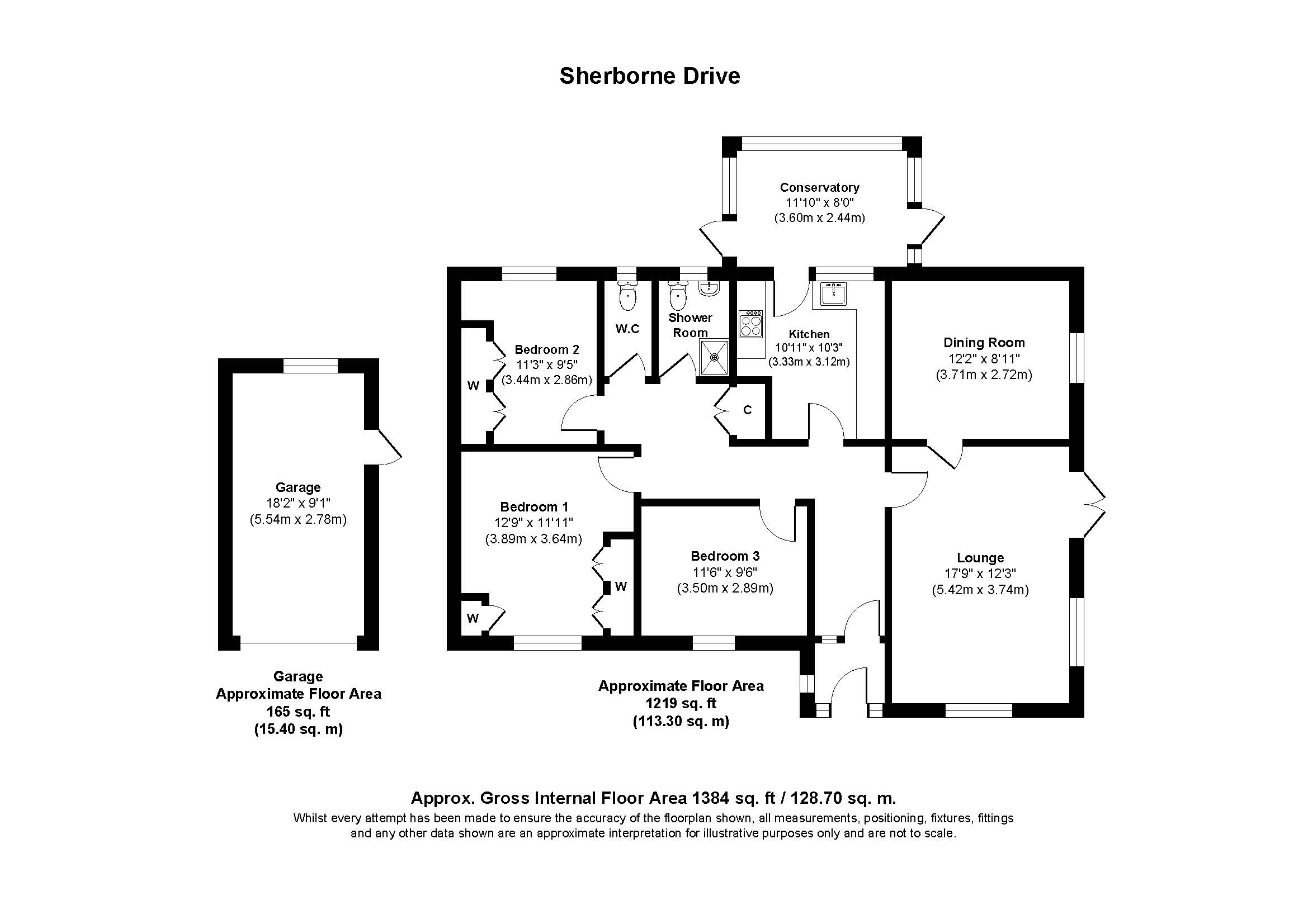 27, Sherborne Drive, Dorset floorplan