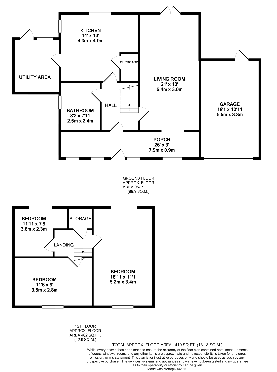 3 Bedrooms Link-detached house for sale in Church Lane, Toppesfield, Halstead CO9