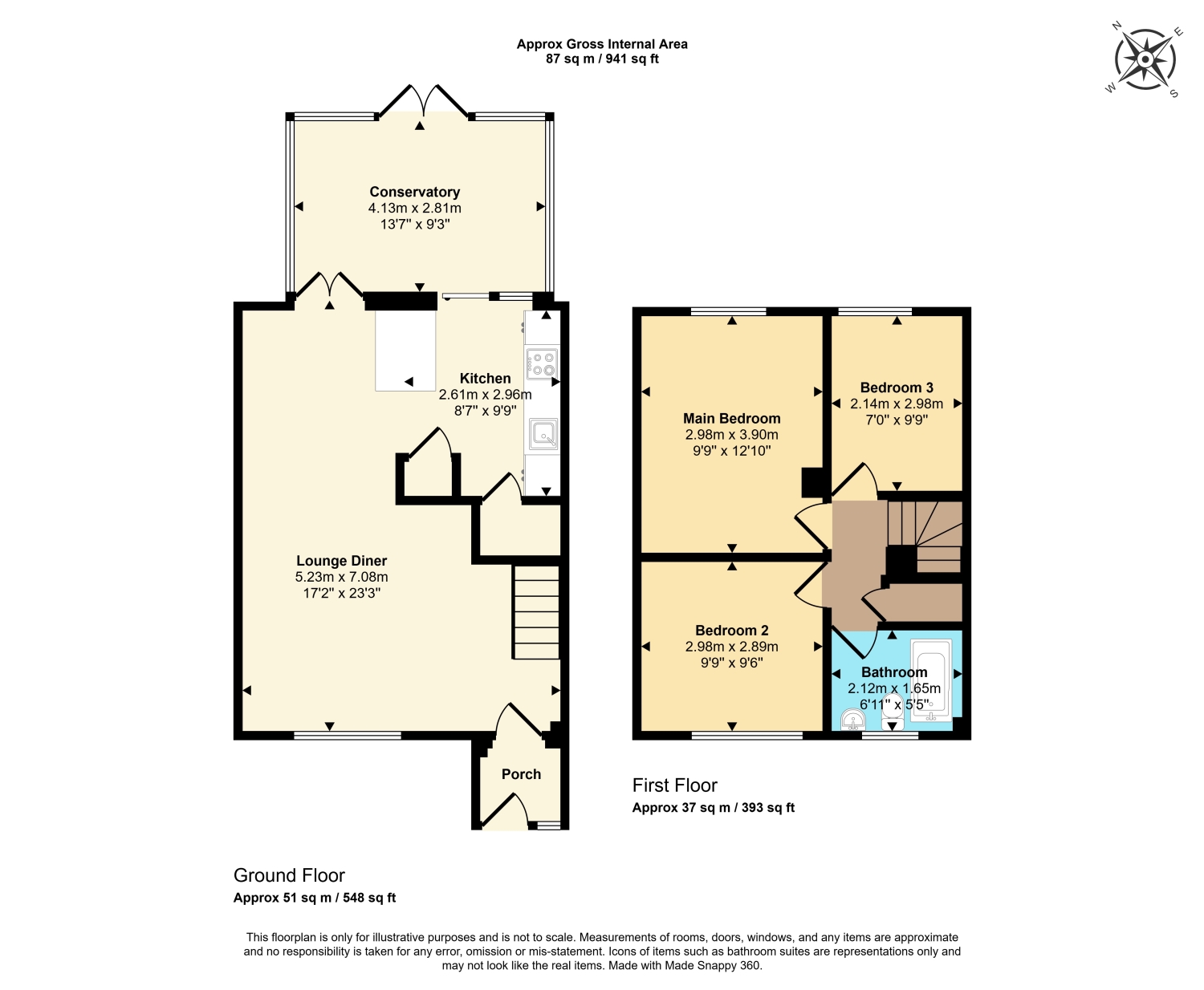 6, The Blowings, Witney floorplan