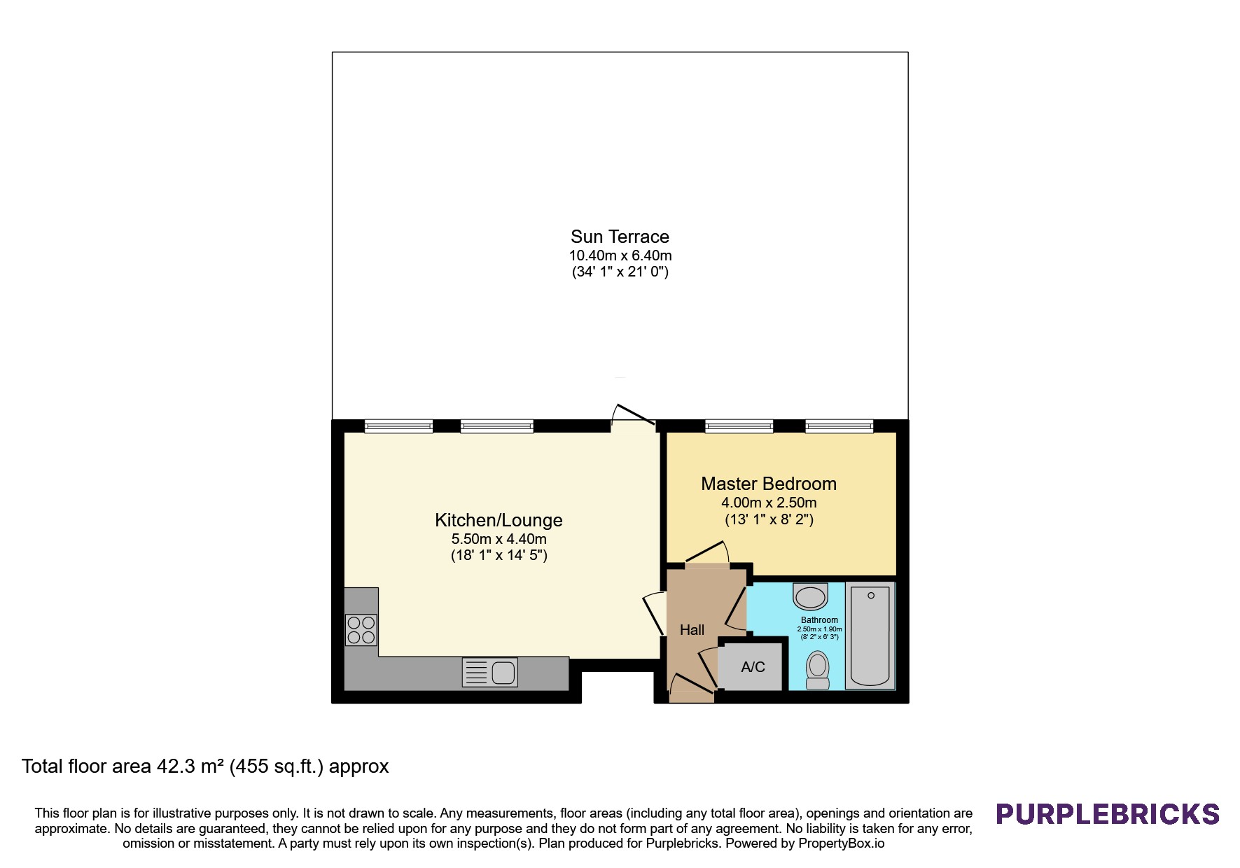 Flat 79/Grand Union Heights, Northwick Road, Wembley floorplan