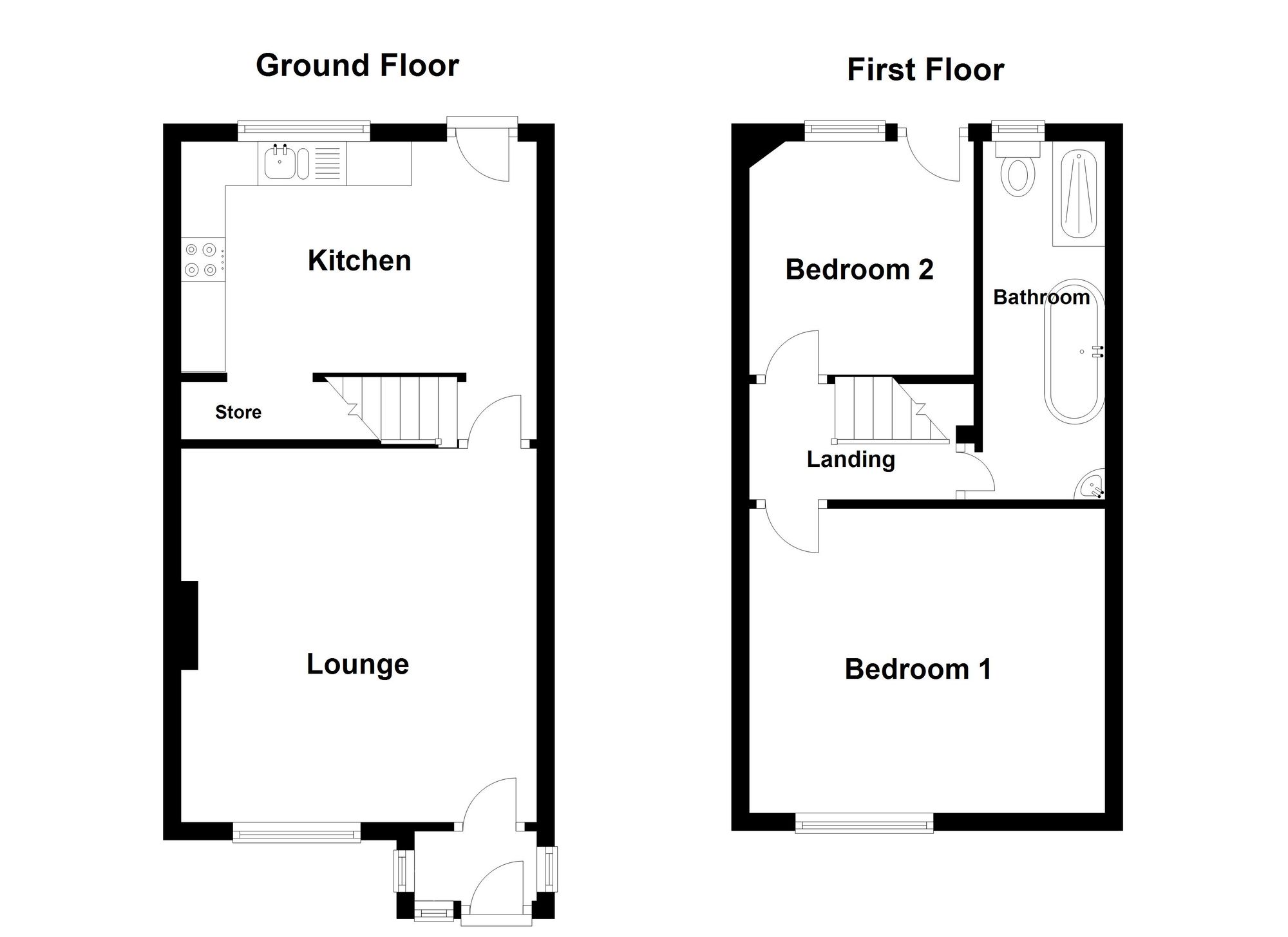 6 Pleasant Street, Bury floorplan