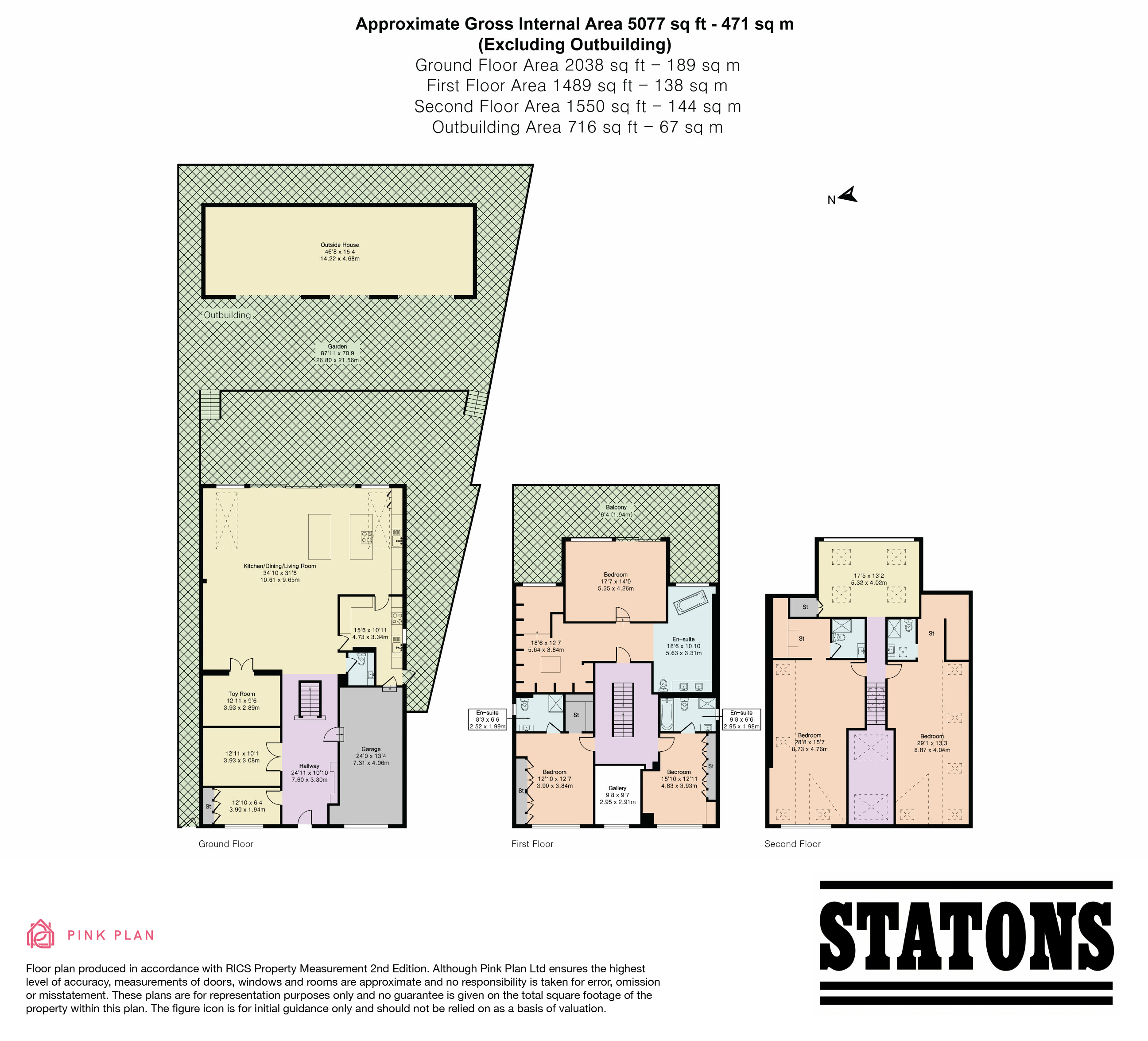 Parkgate Avenue, Hertfordshire floorplan