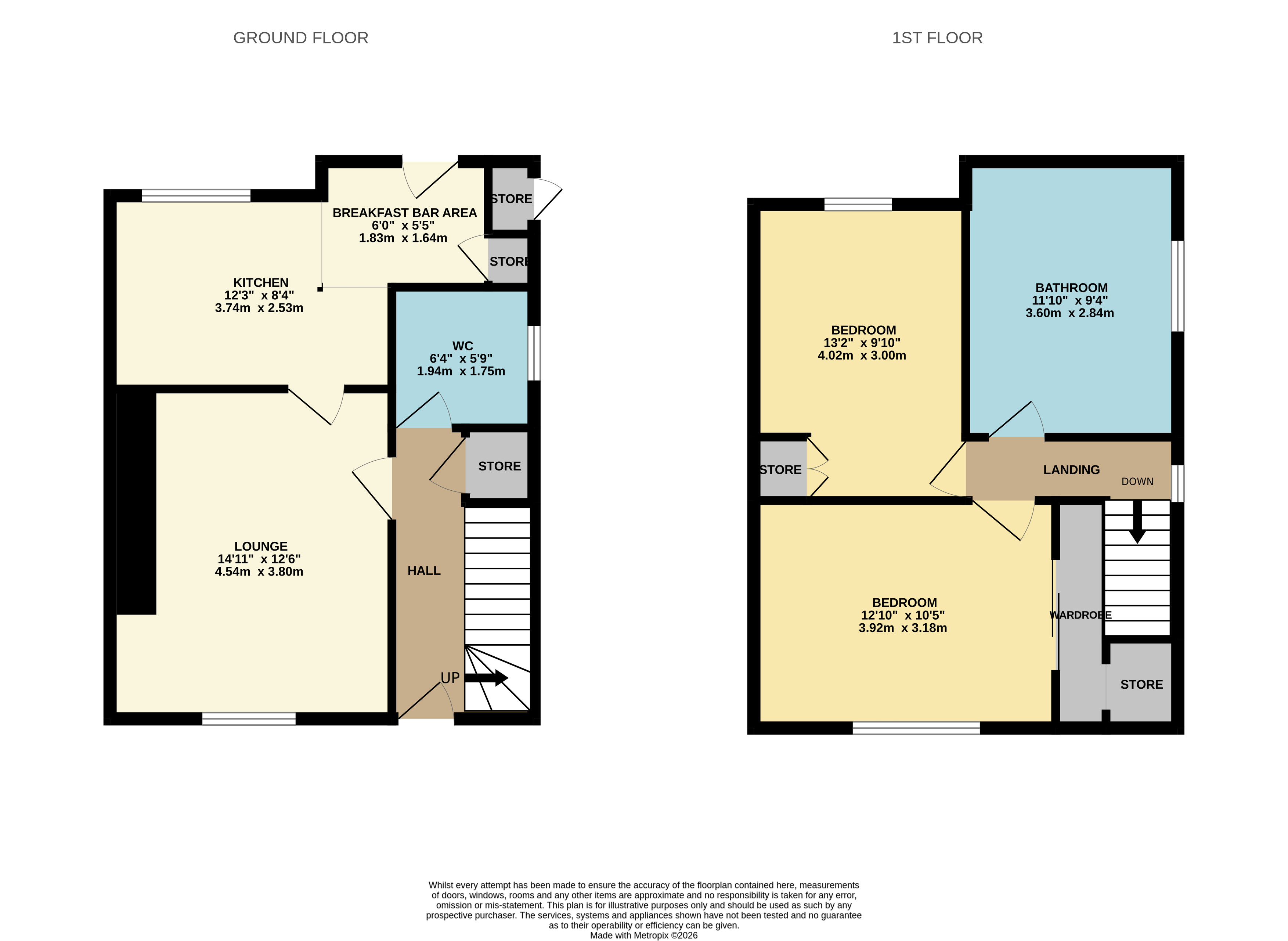 91, Sandwell Street, Leven floorplan