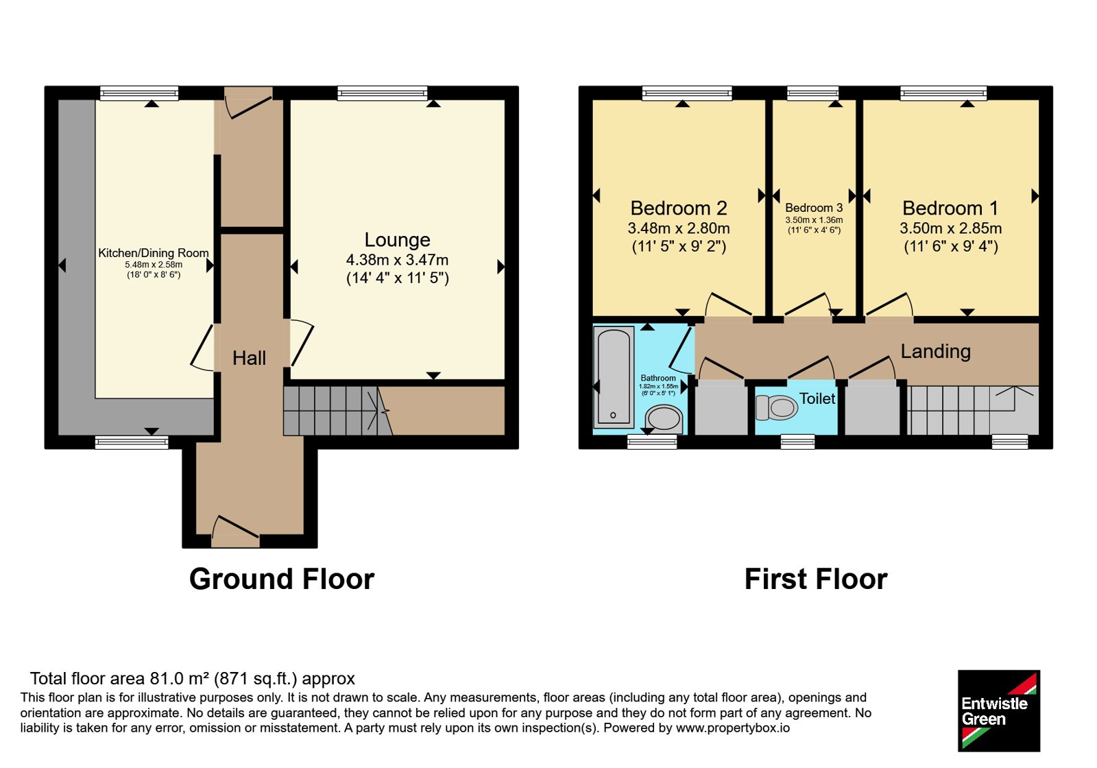 Gilnow Gardens, Bolton, Greater Manchester, BL1 floorplan