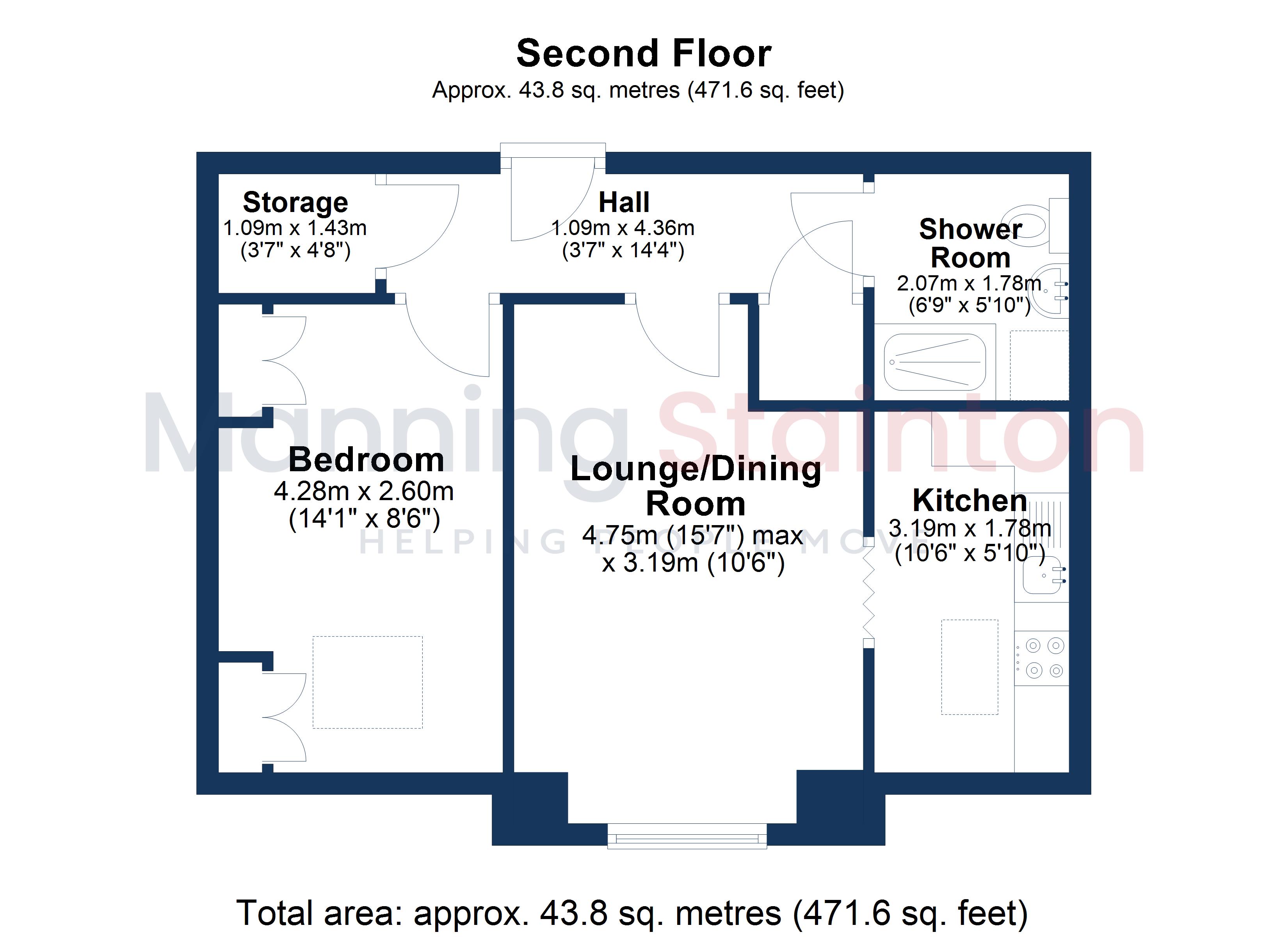 27 Holmwood, 21, Park Crescent, Leeds floorplan