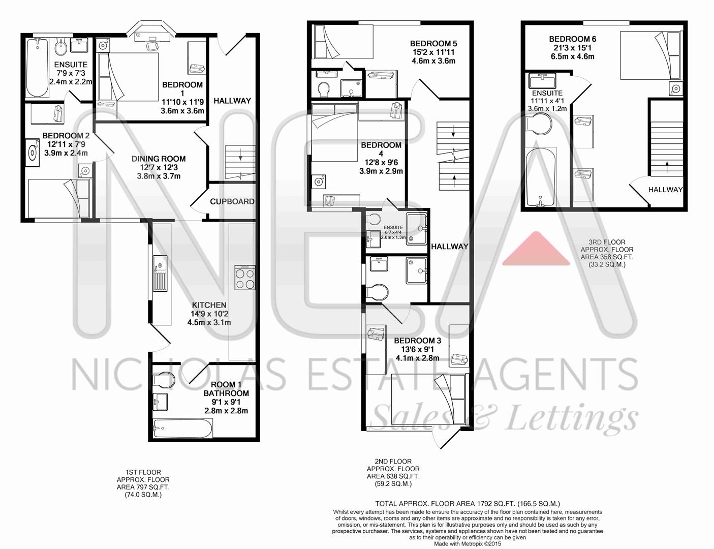 Room 1, 402, Gosbrook Road, Reading floorplan