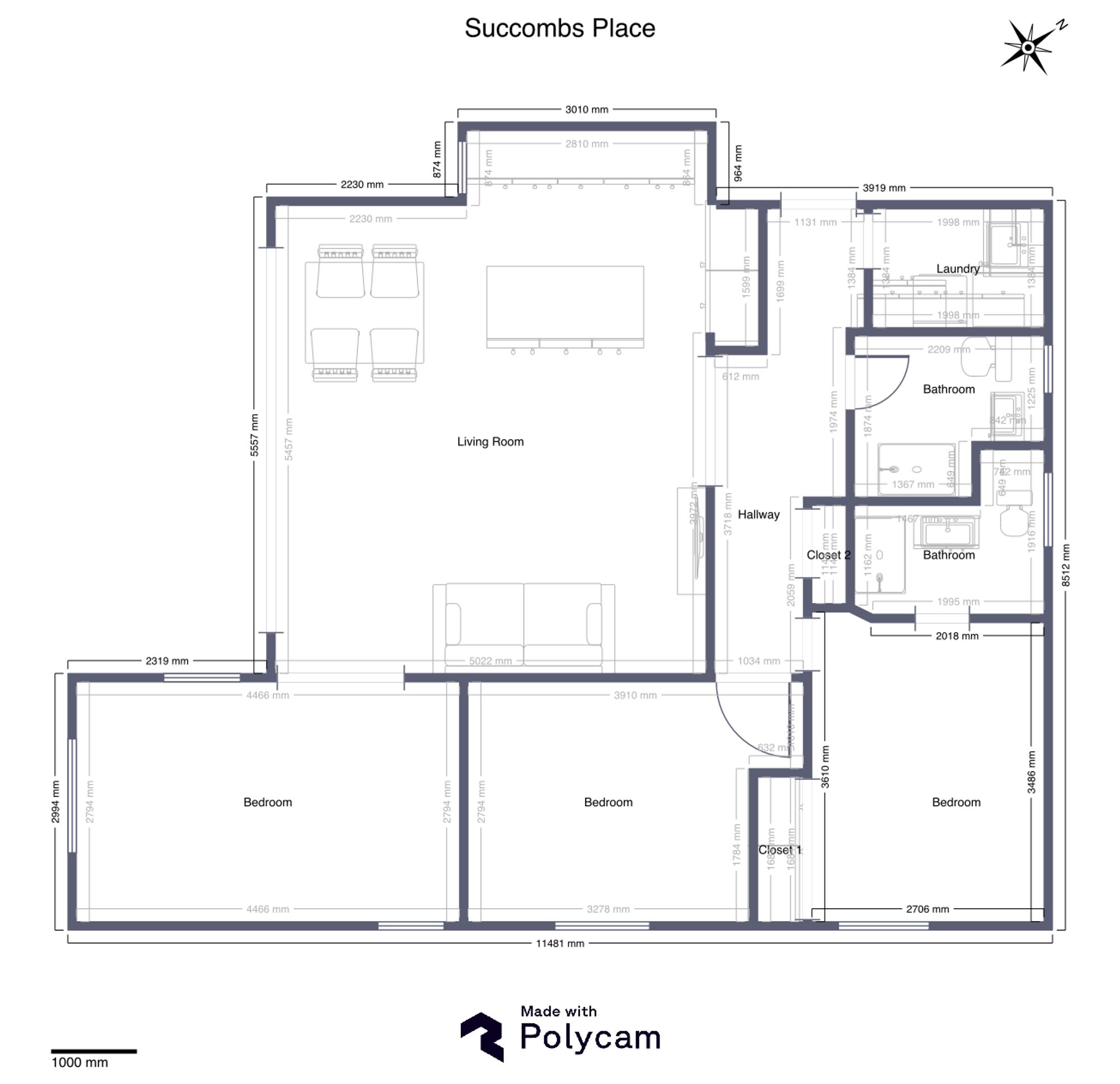 32 Succombs Place Southview Road, Warlingham floorplan