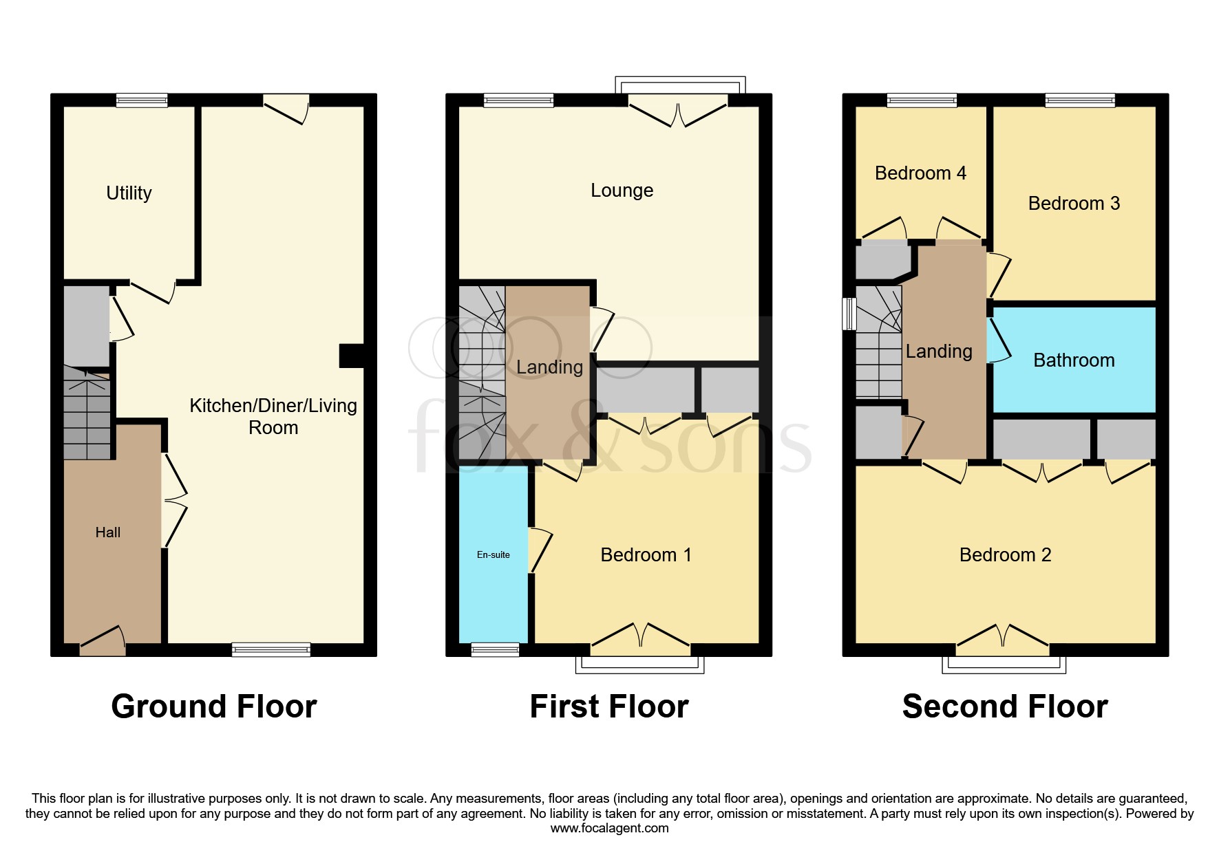 35, Cloakham Drive, Axminster floorplan