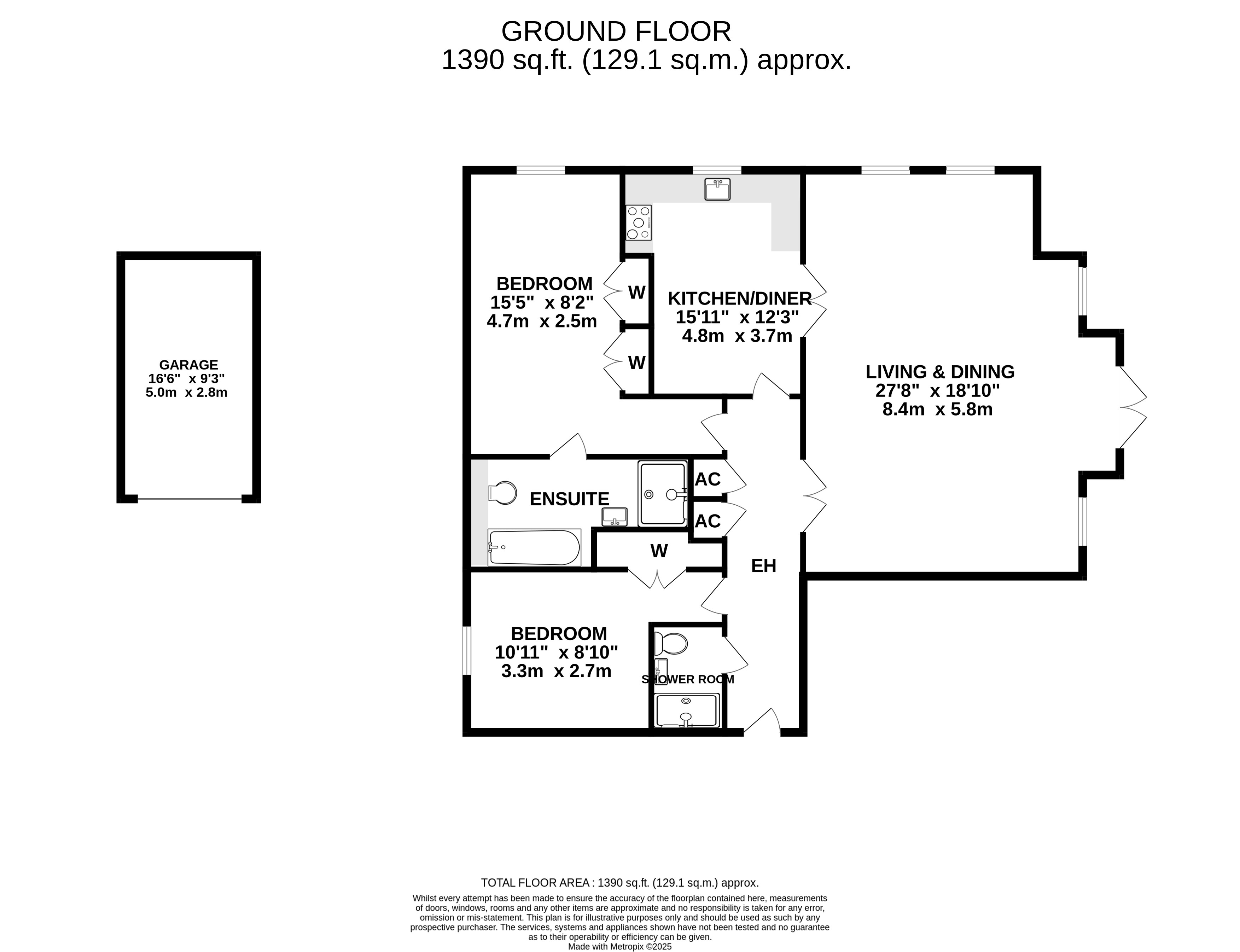 Flat 7, Forhill Court,, Lea End Lane, Worcestershire floorplan
