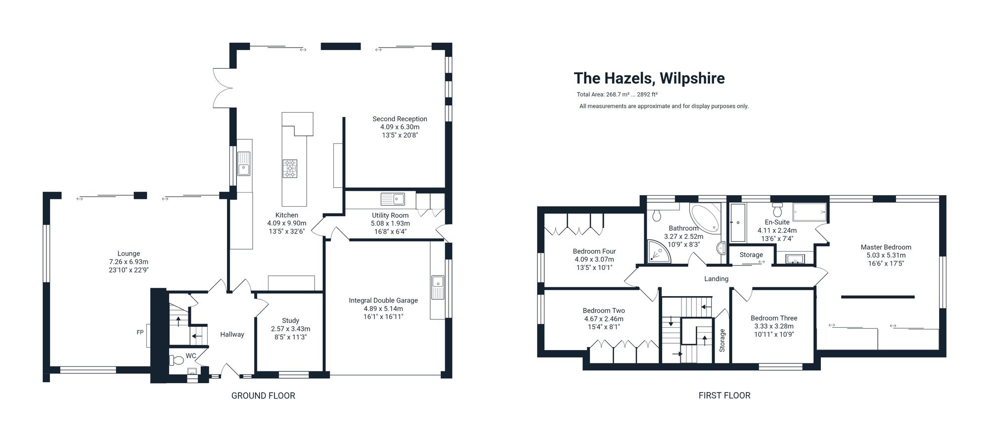 22 The Hazels, Blackburn floorplan