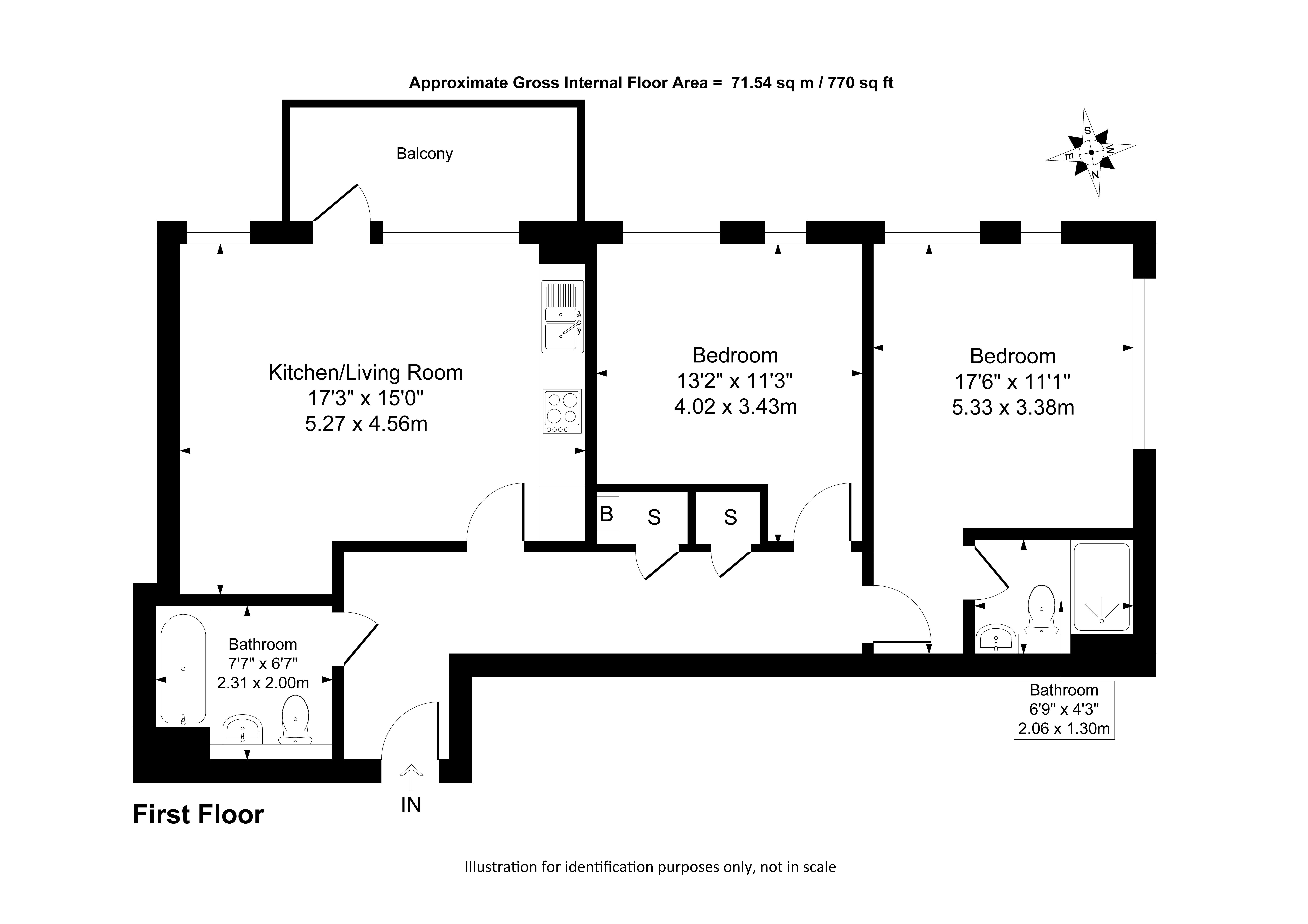 Hayling Way, Edgware floorplan