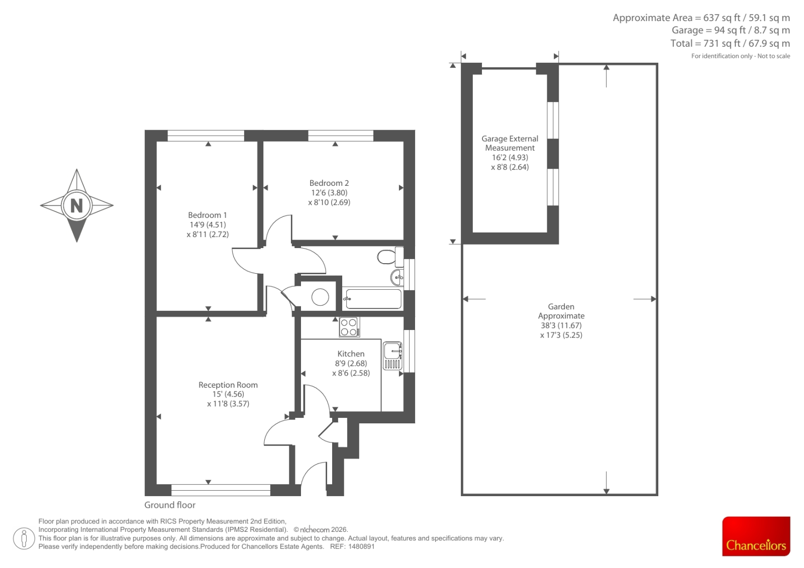 80 INGRAM AVENUE, Ingram Avenue, Aylesbury floorplan
