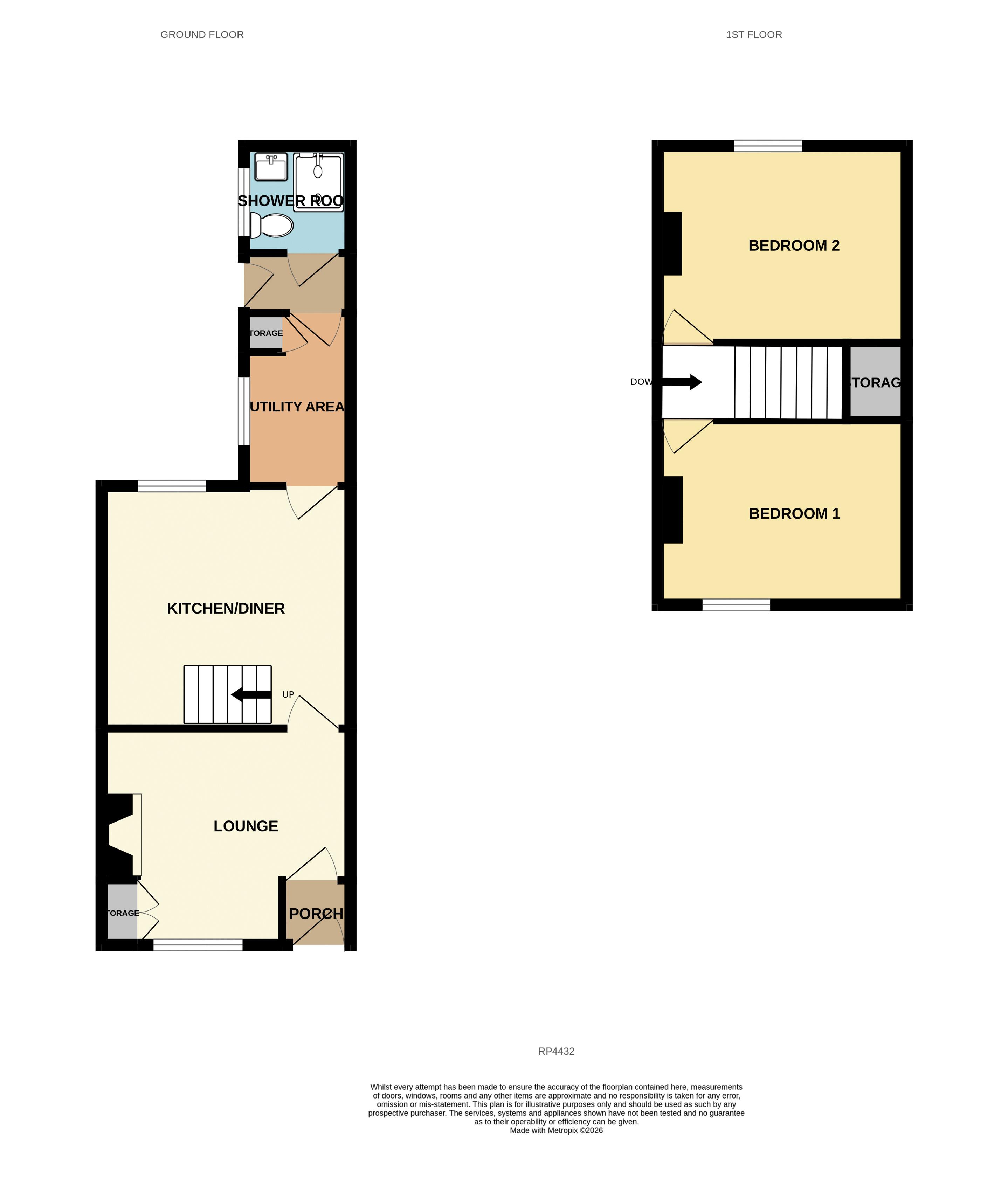 93, Llysfaen Road, Colwyn Bay floorplan