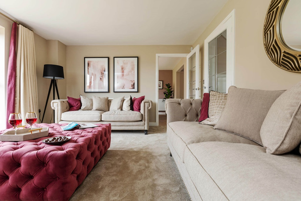 Property 1 of 12. A Bright And Airy Living Room Is The Perfect Place To Unwind As A Family