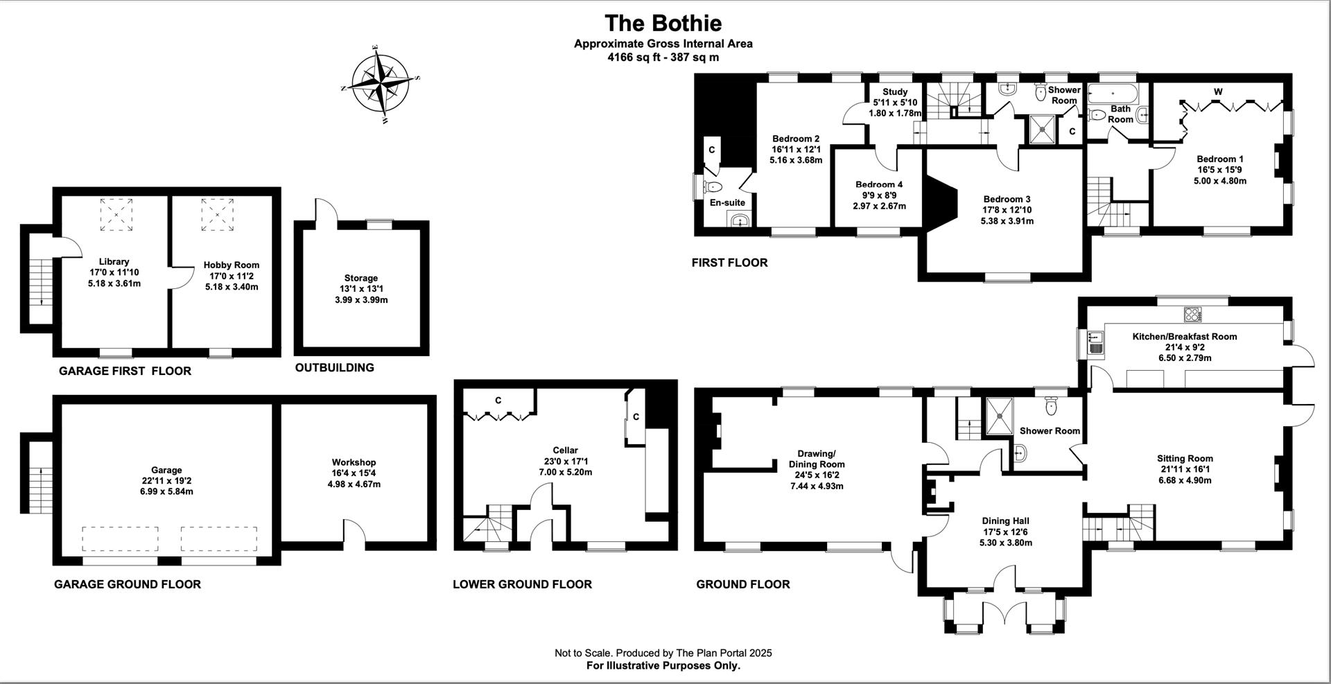 The Bothie, Botts Green, Birmingham floorplan