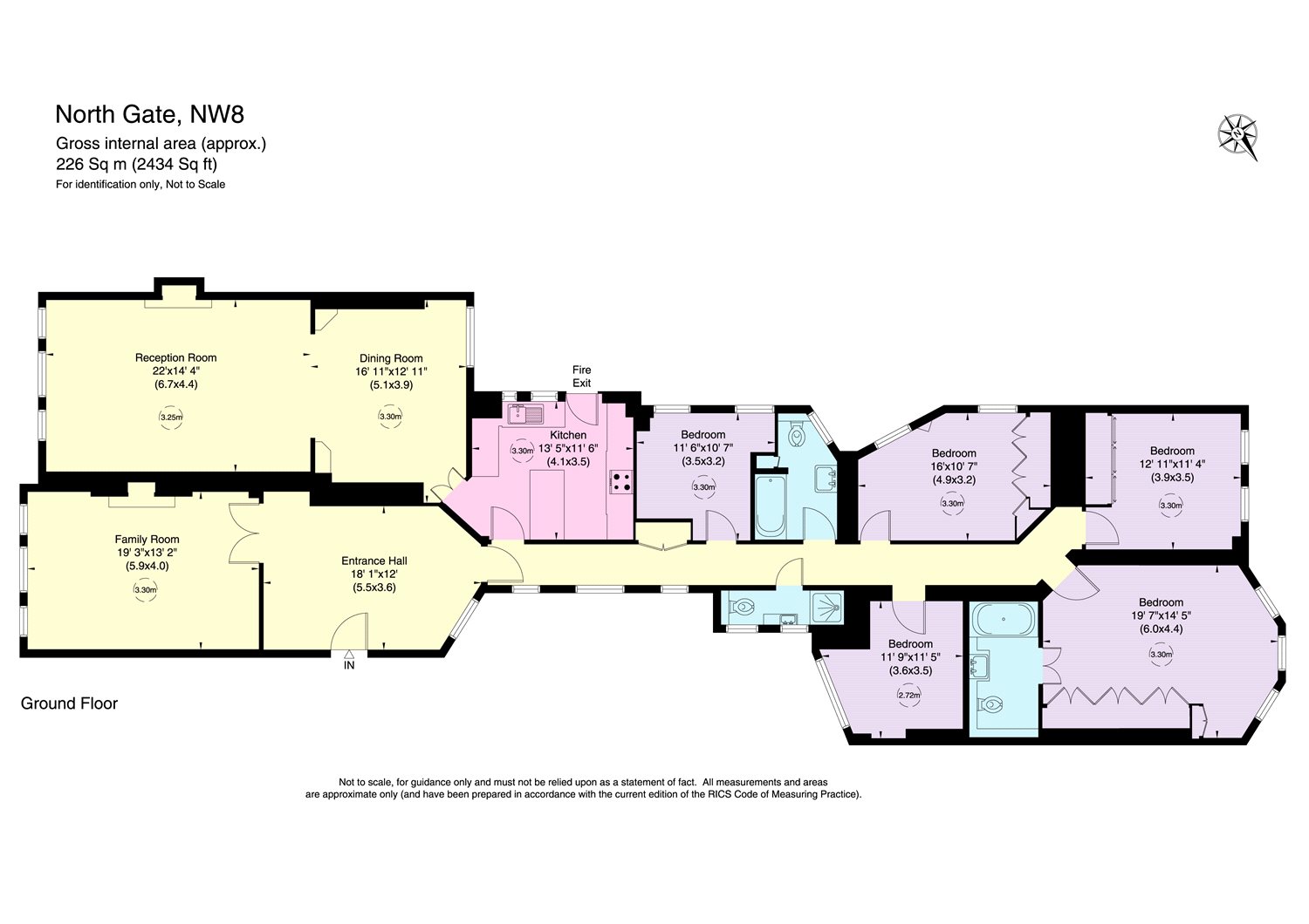 5 Bedrooms Flat for sale in North Gate, Prince Albert Road, St John's Wood NW8