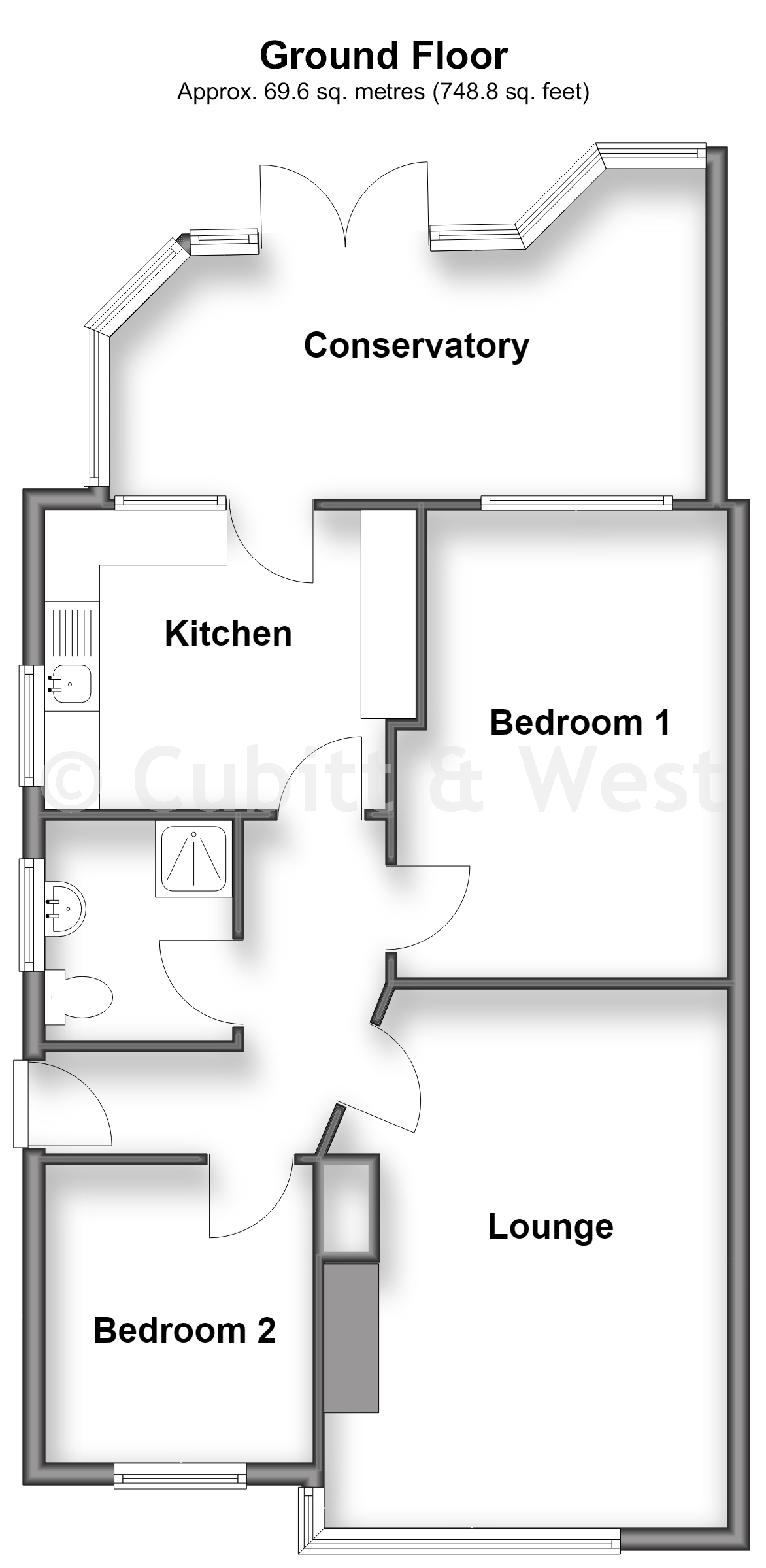 38, Catherington Lane, Waterlooville floorplan