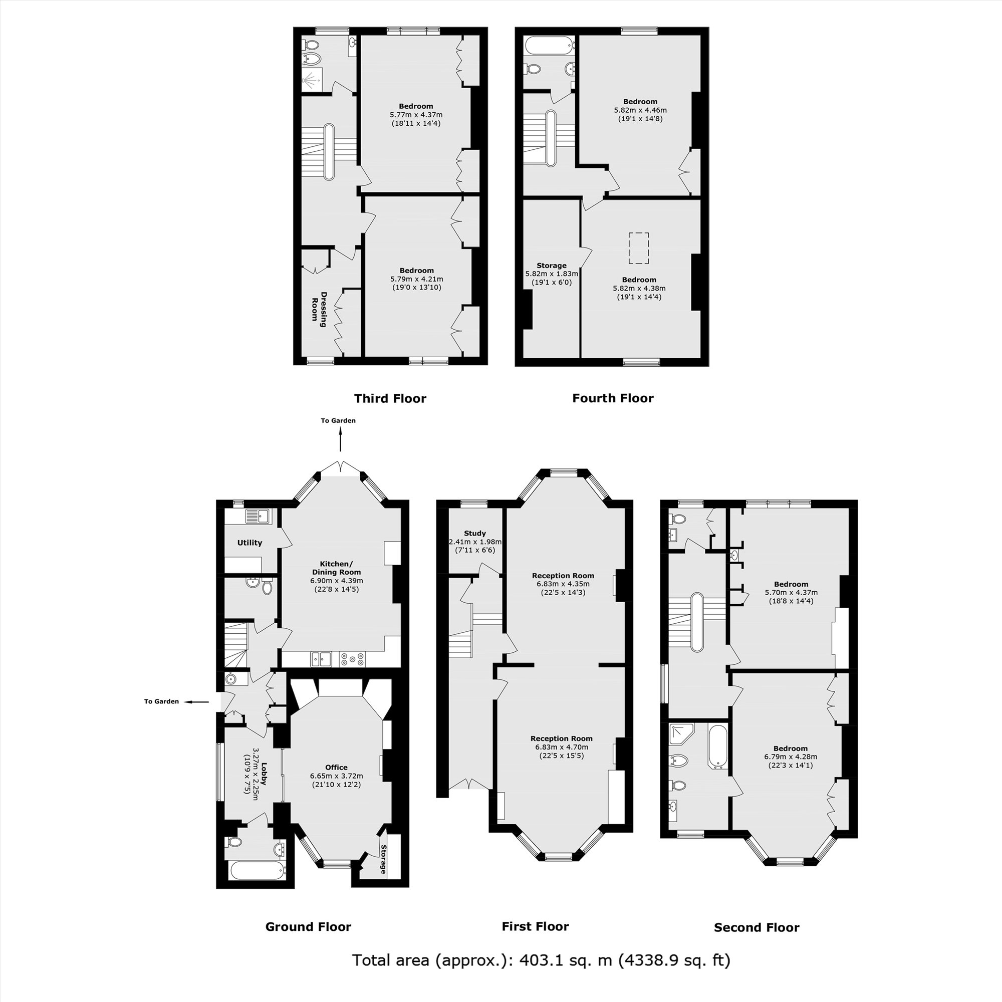 2, Cambridge Park, Twickenham floorplan