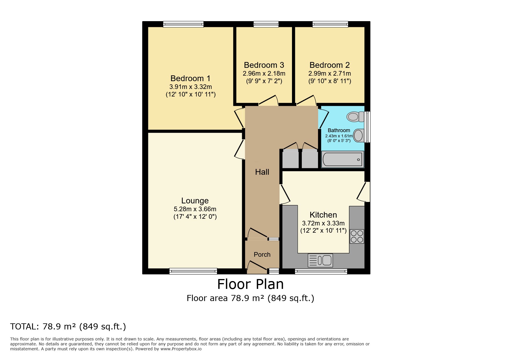 140 Newbold Road, Nuneaton floorplan