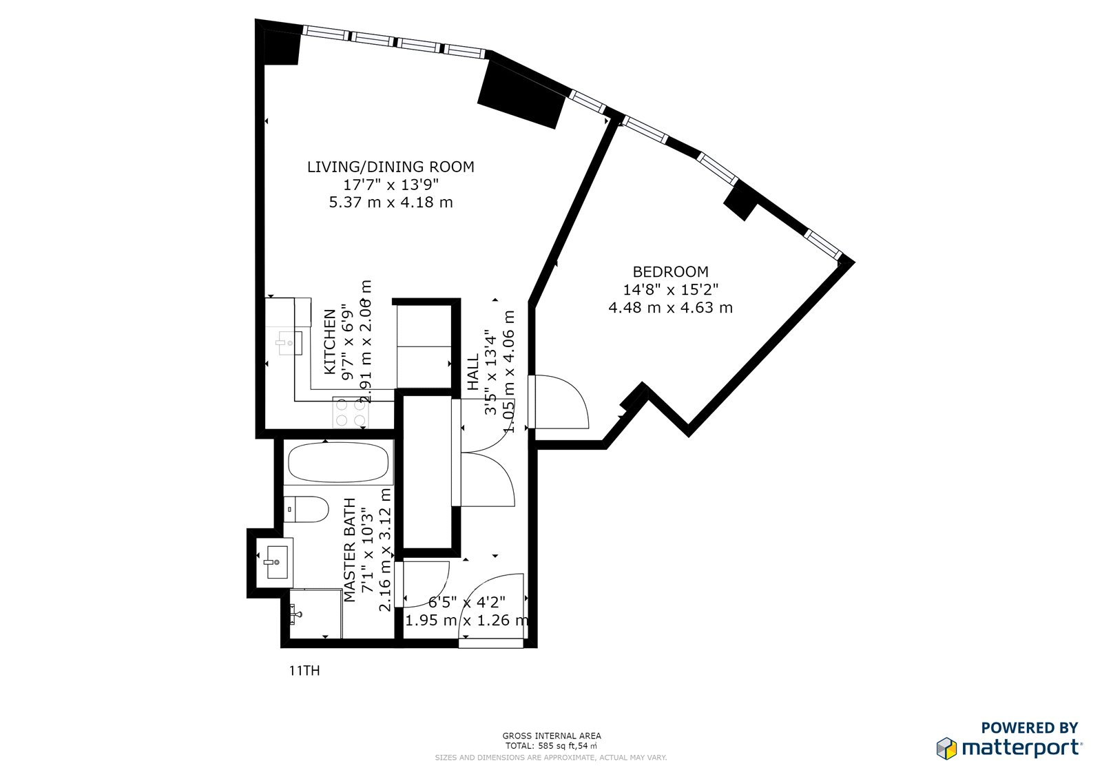 1 Bedrooms Flat to rent in Eagle Point, London EC1V